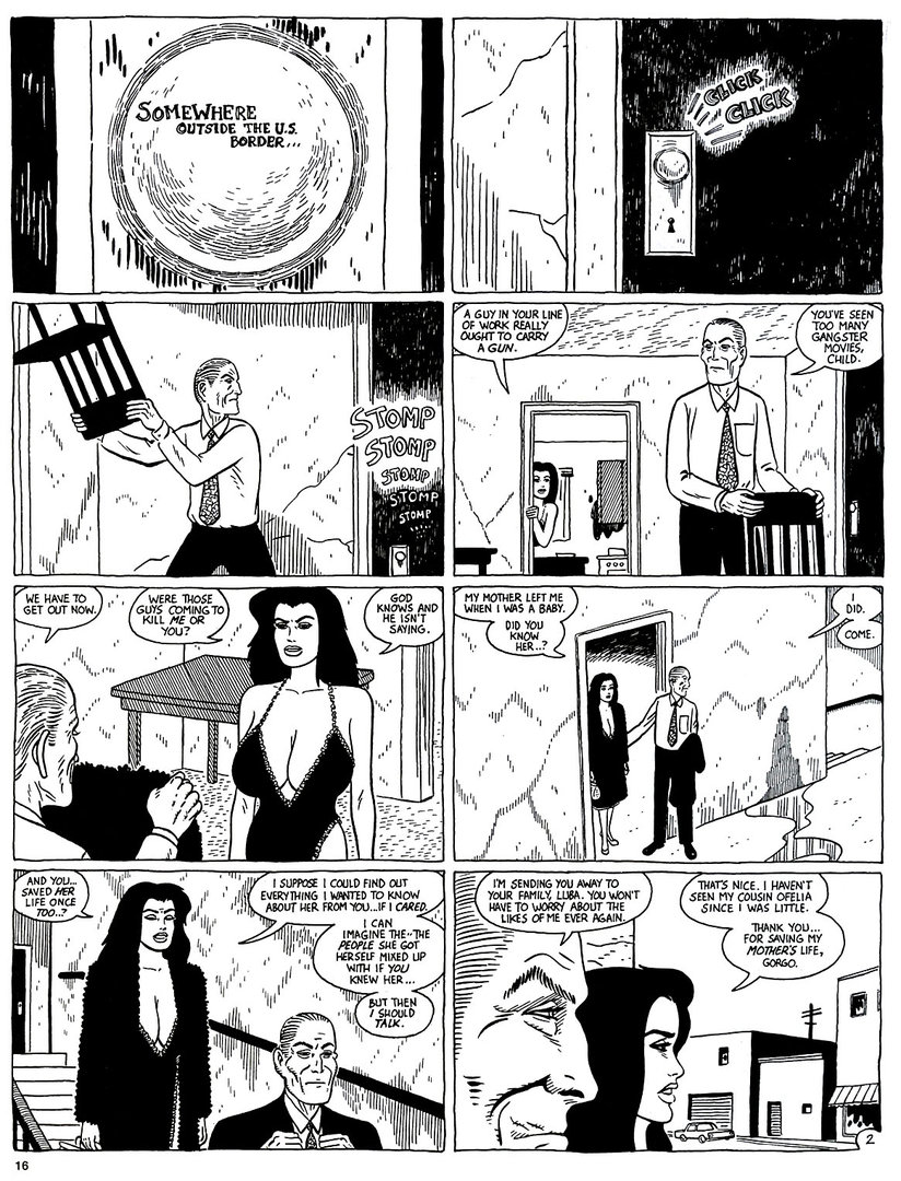 Read online Love and Rockets (1982) comic -  Issue #48 - 18