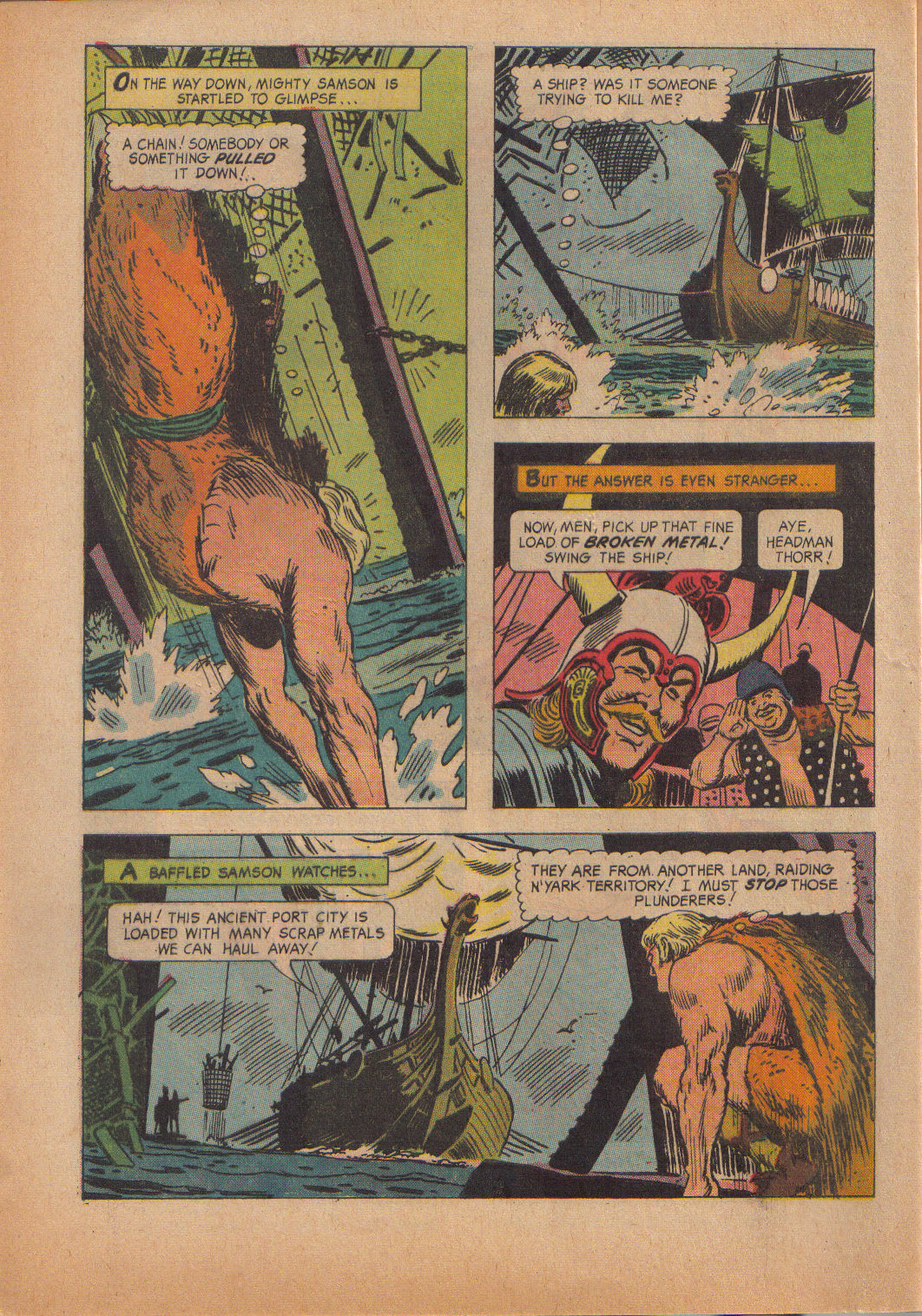 Read online Mighty Samson (1964) comic -  Issue #4 - 4