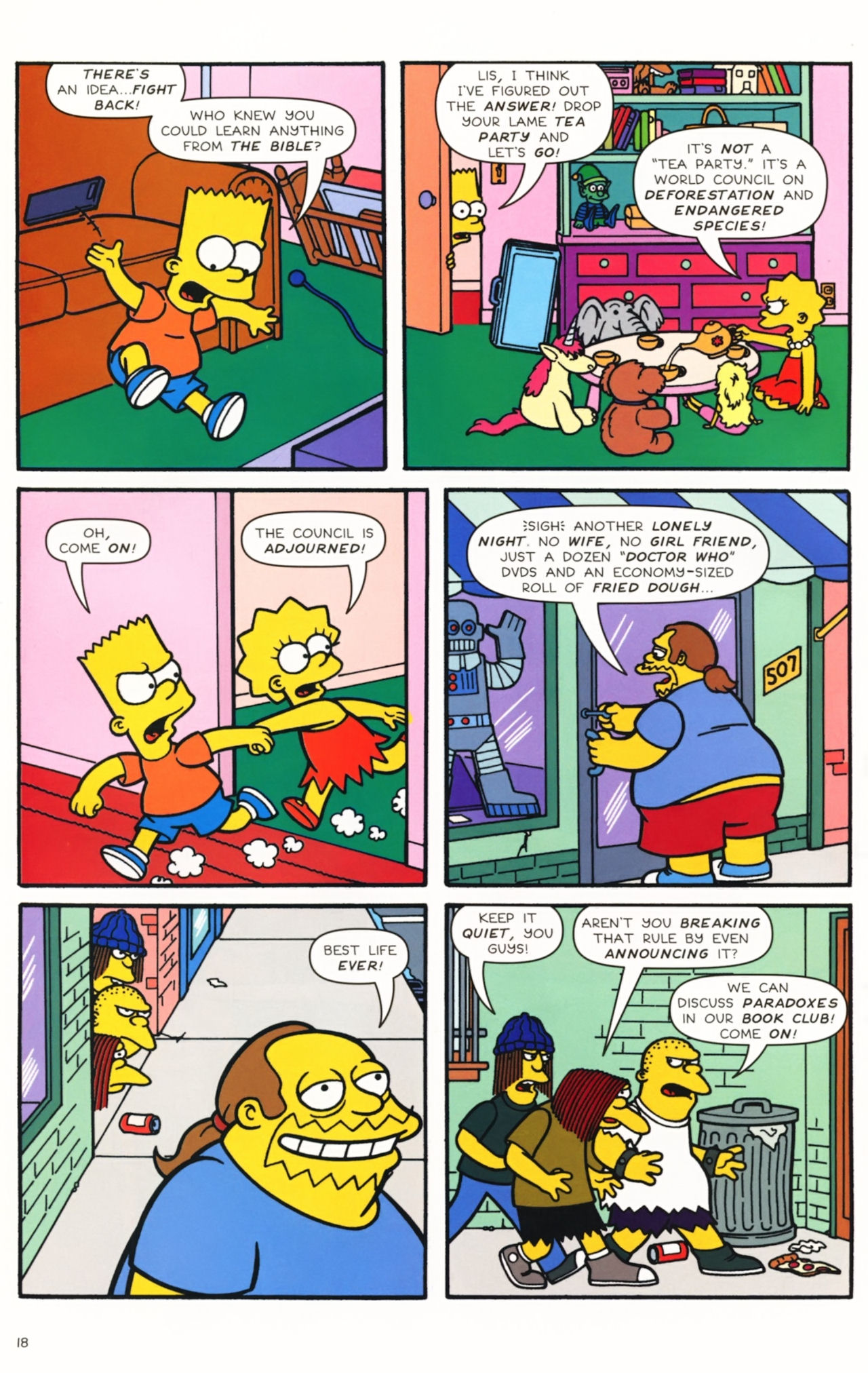 Read online Simpsons Comics comic -  Issue #167 - 18