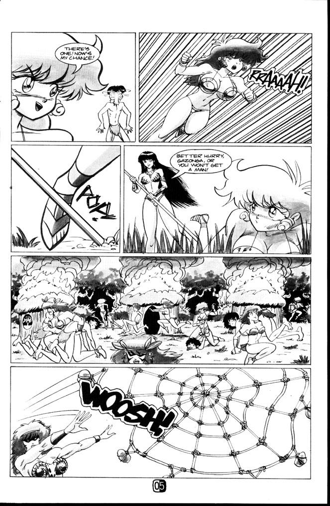 Read online Amazon Gazonga: Bad Girls Of The Jungle comic -  Issue # Full - 7