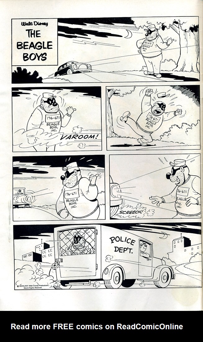 Read online Walt Disney THE BEAGLE BOYS comic -  Issue #9 - 2
