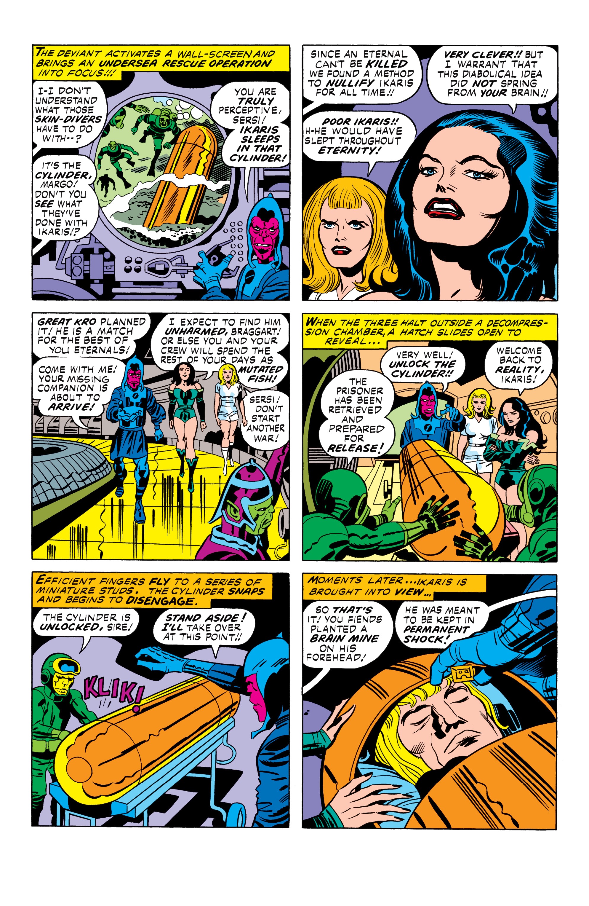 Read online The Eternals by Jack Kirby: The Complete Collection comic -  Issue # TPB (Part 1) - 98