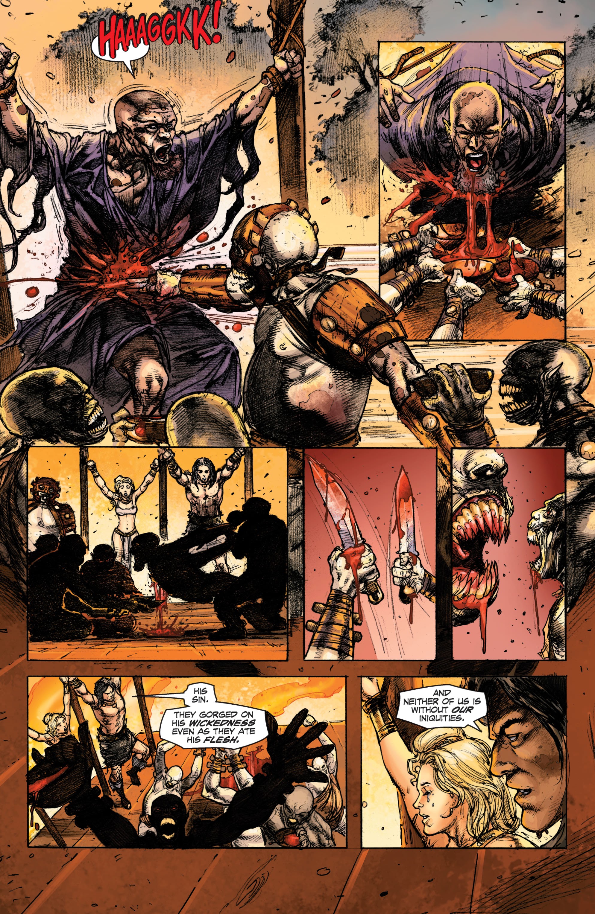 Read online Conan Chronicles Epic Collection comic -  Issue # TPB Blood In His Wake (Part 4) - 95