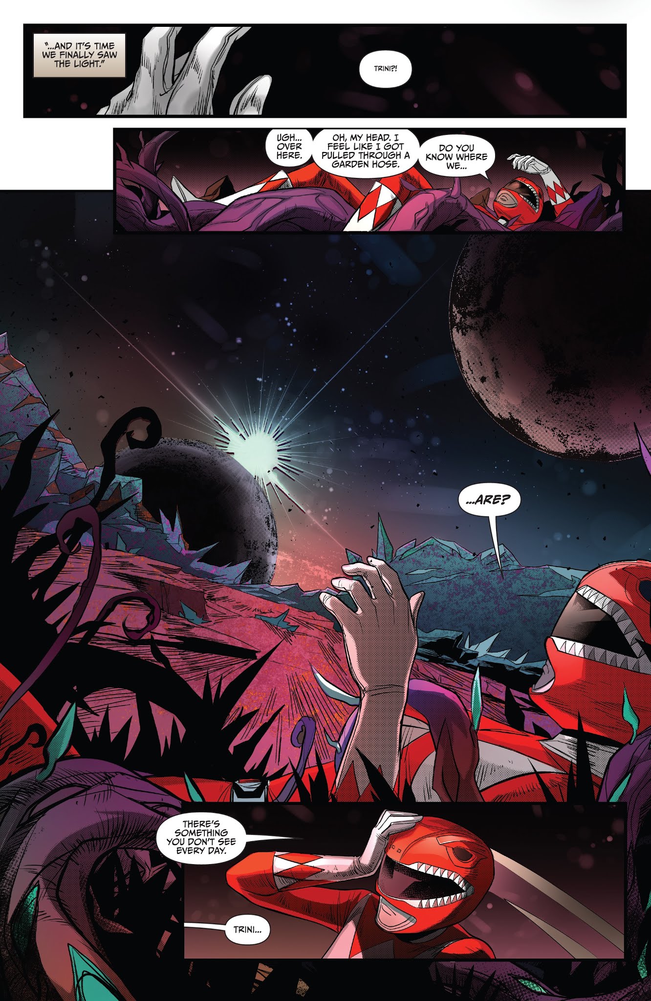 Read online Saban's Go Go Power Rangers comic -  Issue #13 - 22