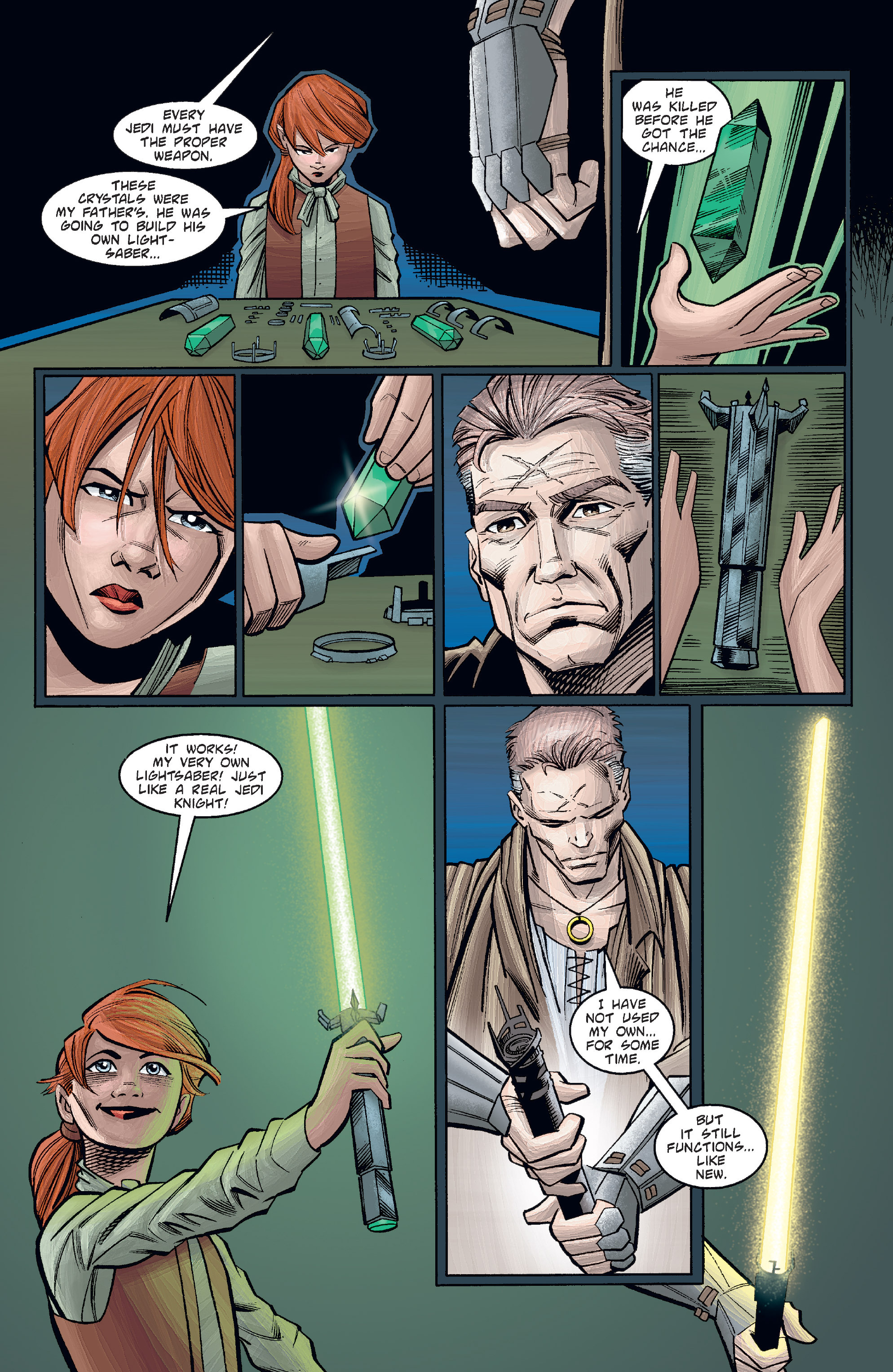 Read online Star Wars: Tales of the Jedi - Redemption comic -  Issue #4 - 11