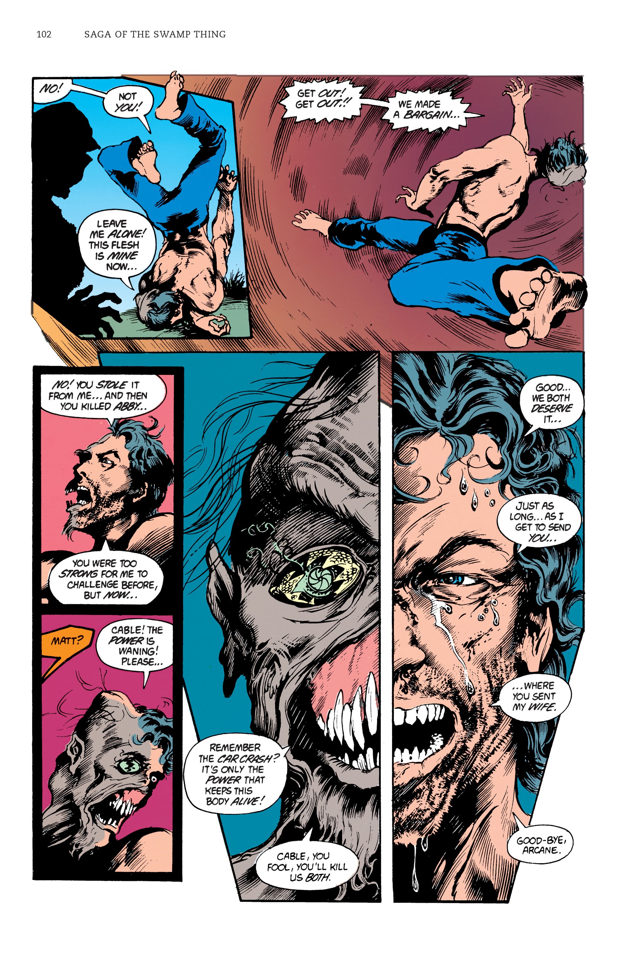Read online Saga of the Swamp Thing comic -  Issue # TPB 2 (Part 1) - 99