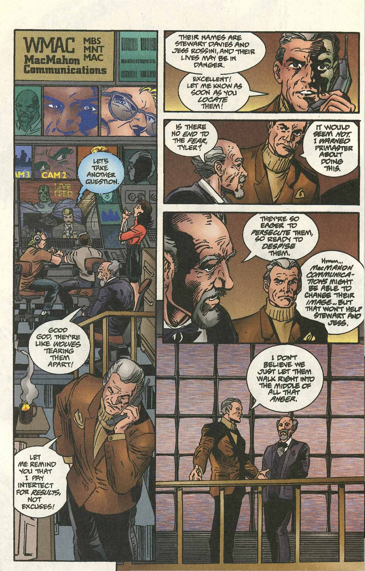 Read online Leonard Nimoy's Primortals (1995) comic -  Issue #14 - 15