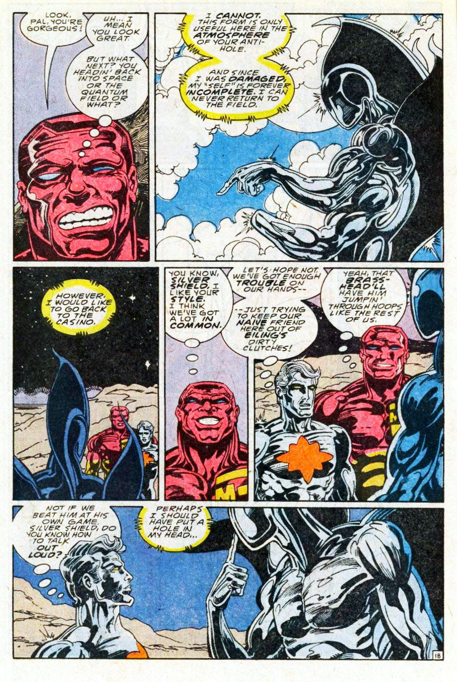 Read online Captain Atom (1987) comic -  Issue #36 - 19