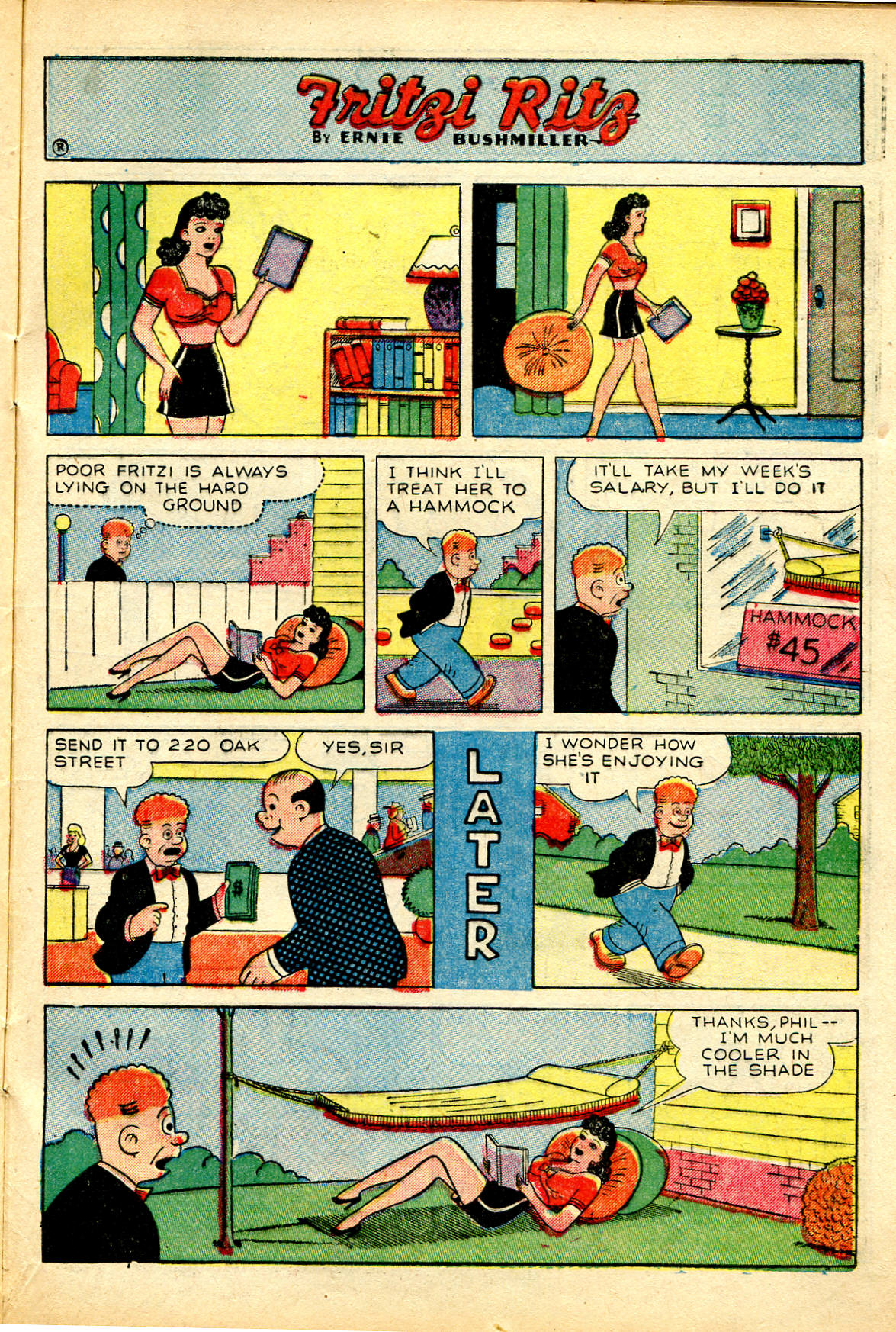 Read online Fritzi Ritz (1953) comic -  Issue #34 - 26