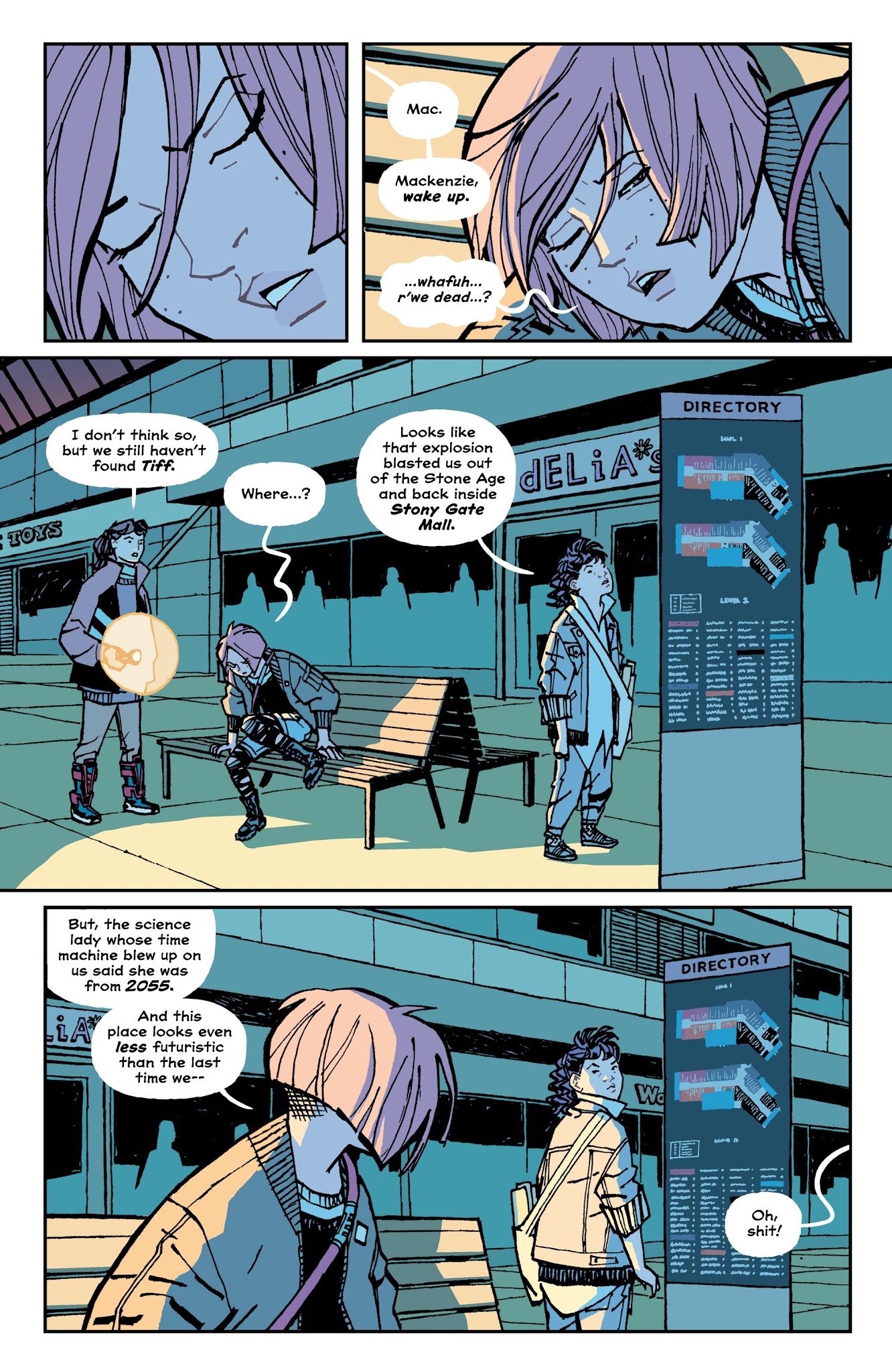 Read online Paper Girls comic -  Issue #16 - 11
