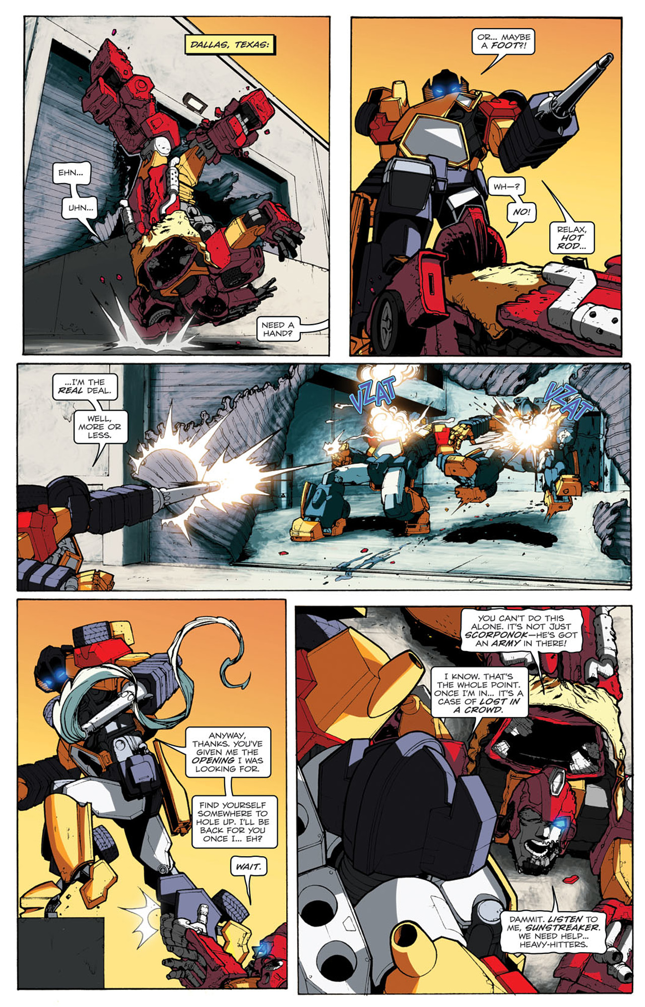 Read online The Transformers: Maximum Dinobots comic -  Issue #4 - 7