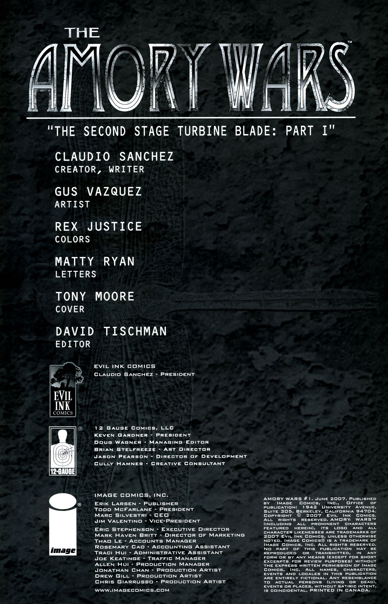 Read online The Amory Wars: The Second Stage Turbine Blade, Vol. 1 comic -  Issue #1 - 2