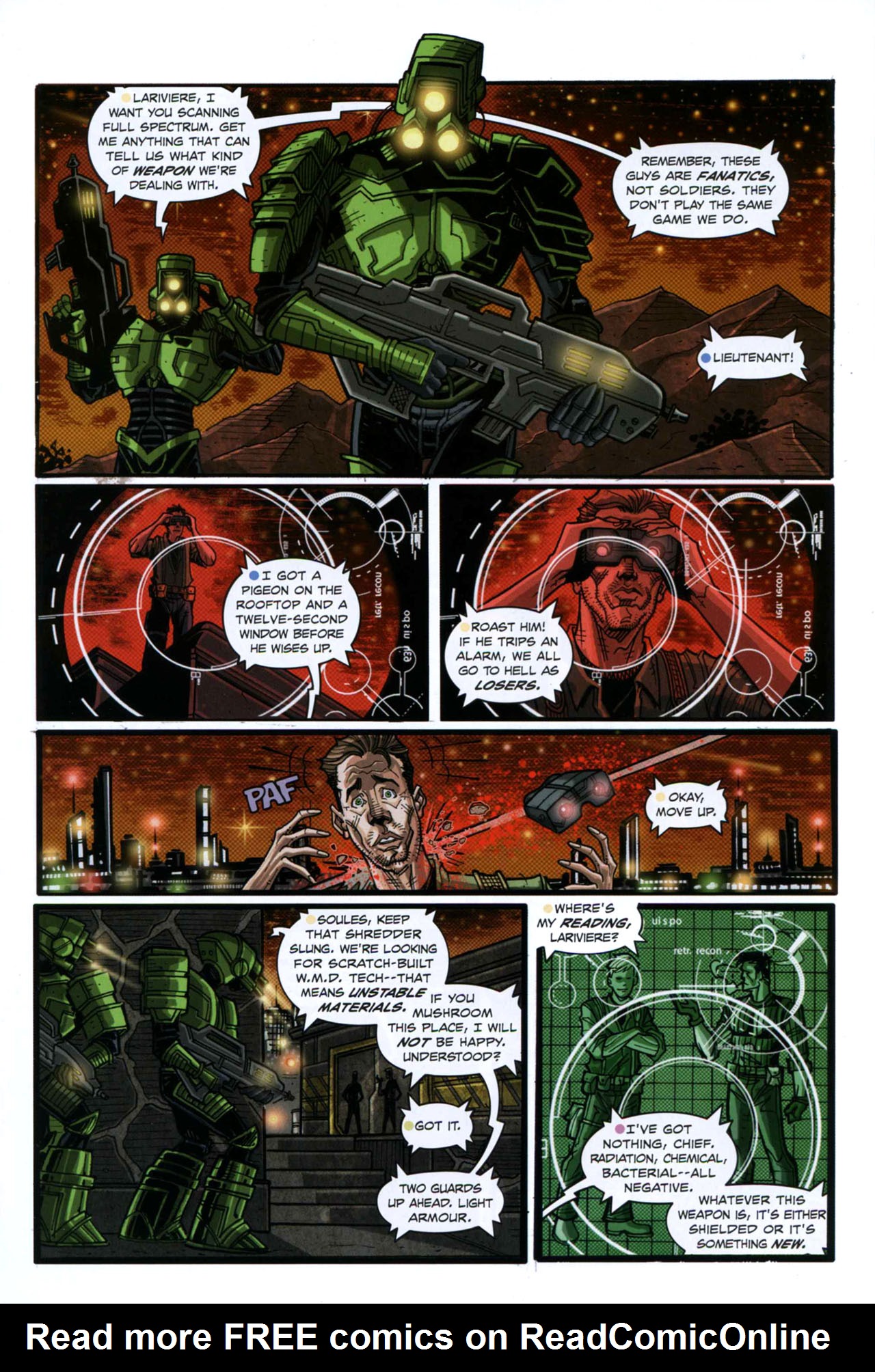 Read online Starship Troopers (2007) comic -  Issue #9 - 5