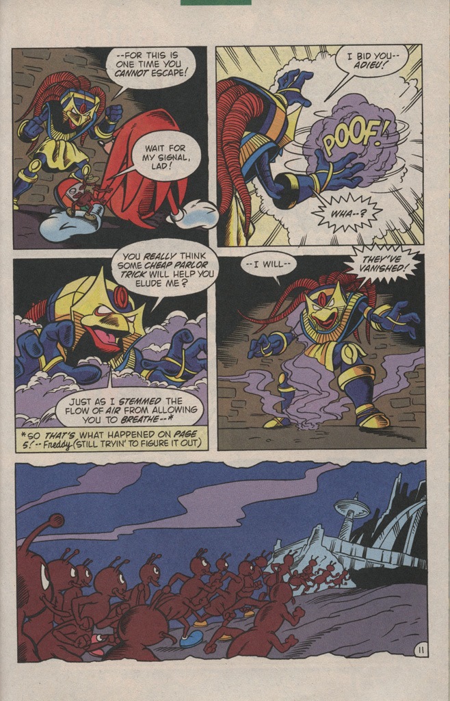 Read online Sonic's Friendly Nemesis, Knuckles comic -  Issue #3 - 17