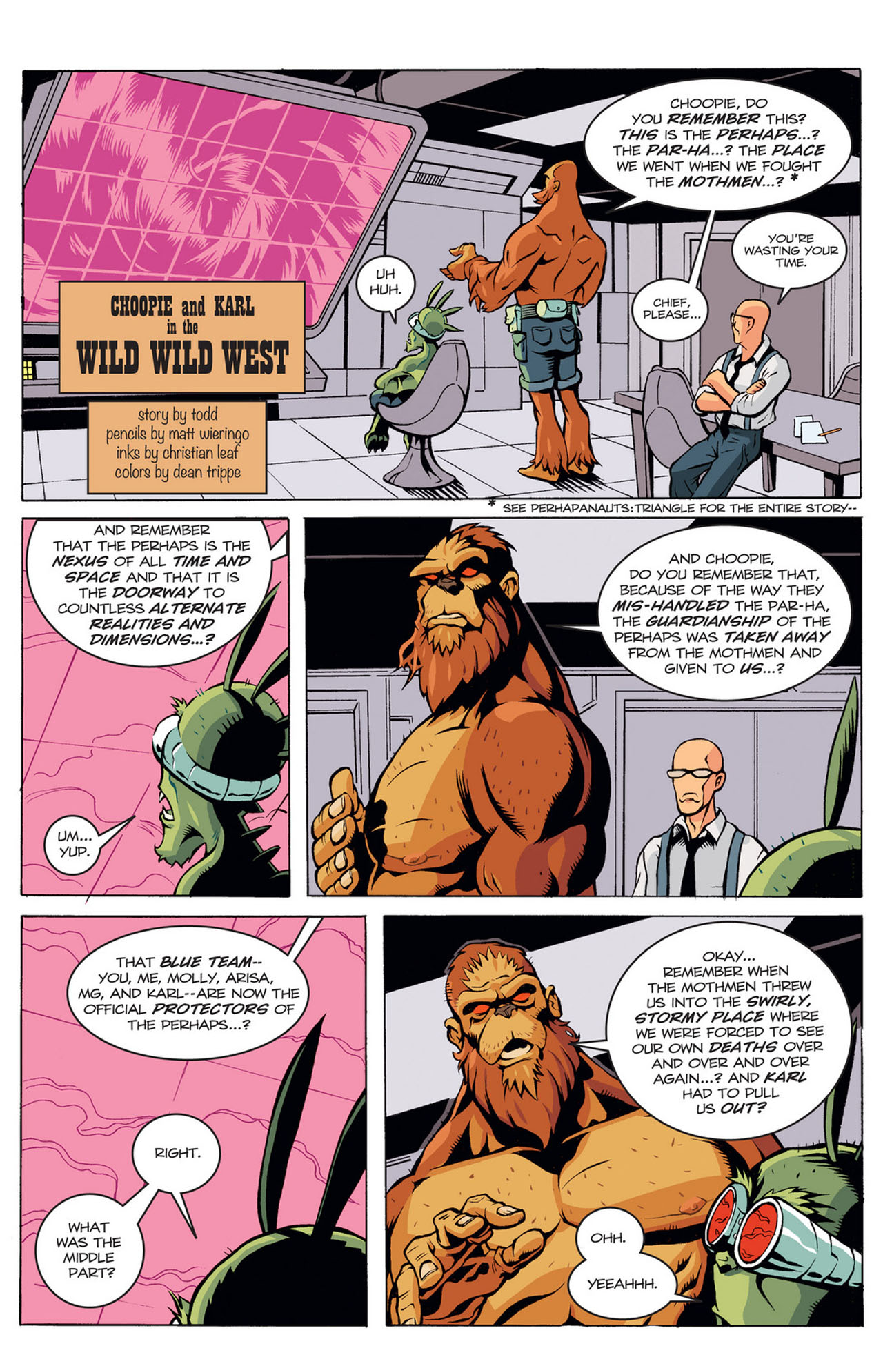 Read online The Perhapanauts: Danger Down Under! comic -  Issue #2 - 15