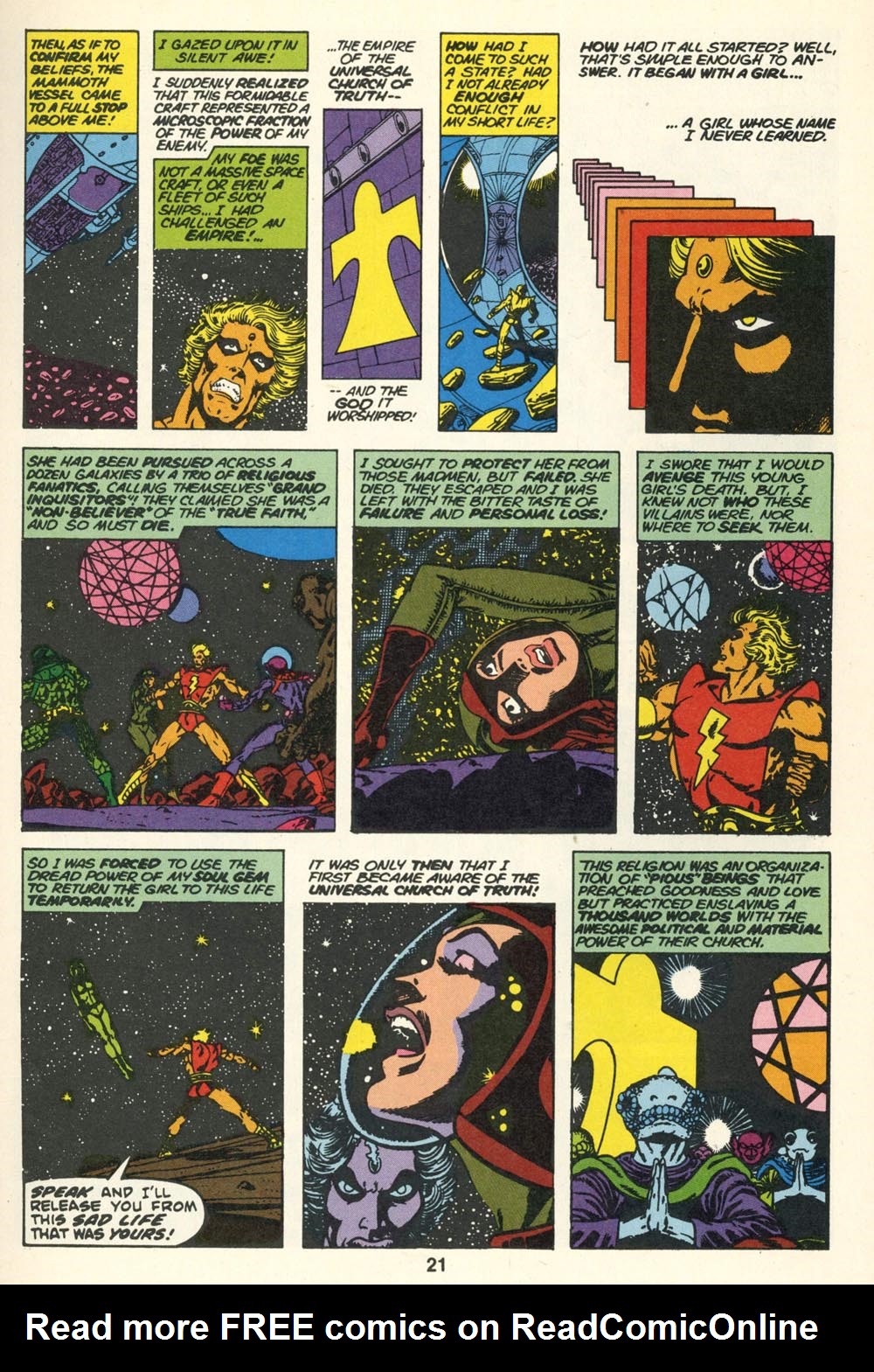 Read online Warlock (1982) comic -  Issue #1 - 23