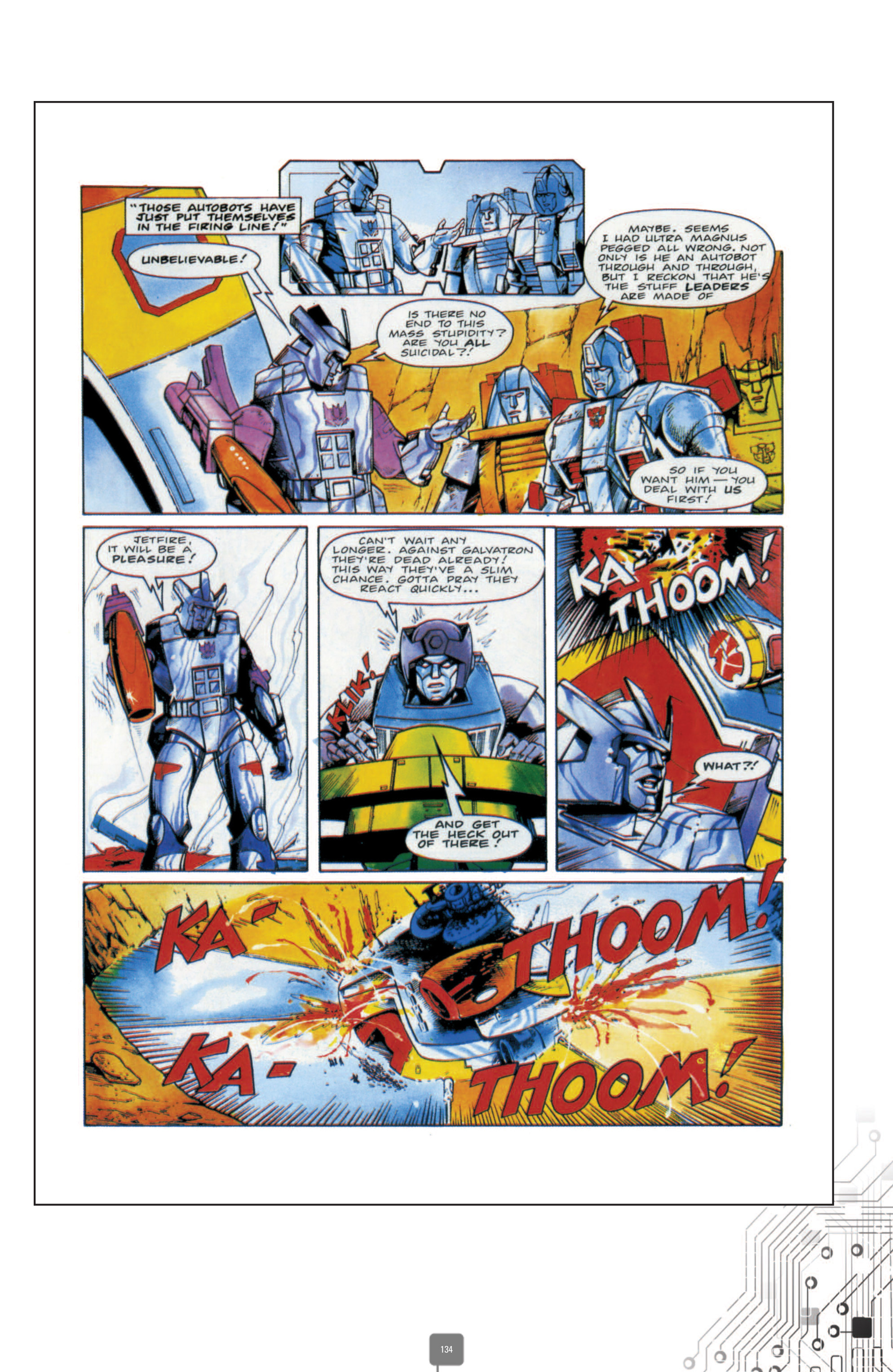 Read online The Transformers Classics UK comic -  Issue # TPB 3 - 135