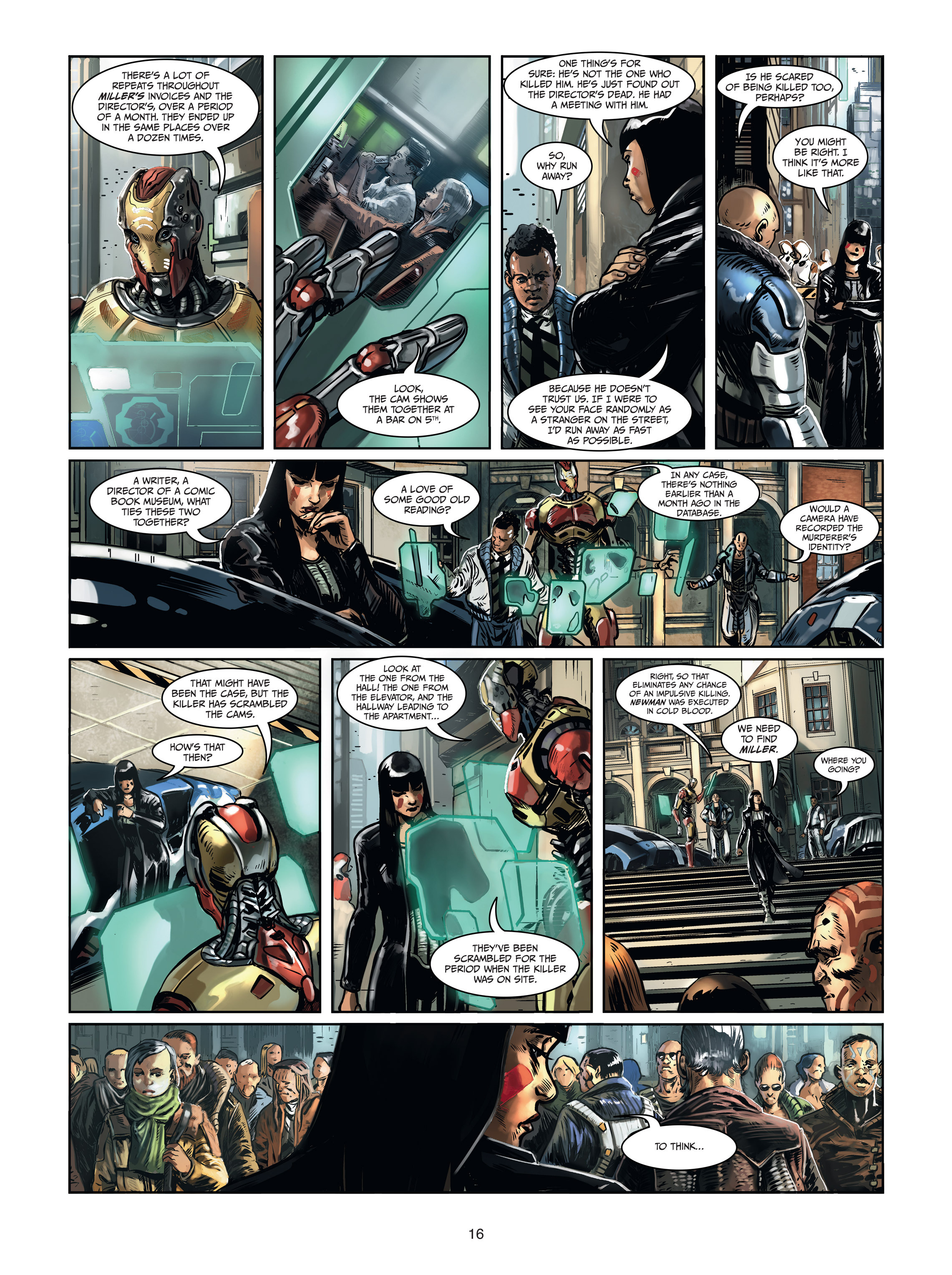 Read online Androïds comic -  Issue #1 - 14