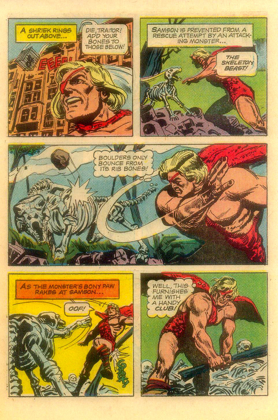 Read online Mighty Samson (1964) comic -  Issue #17 - 8