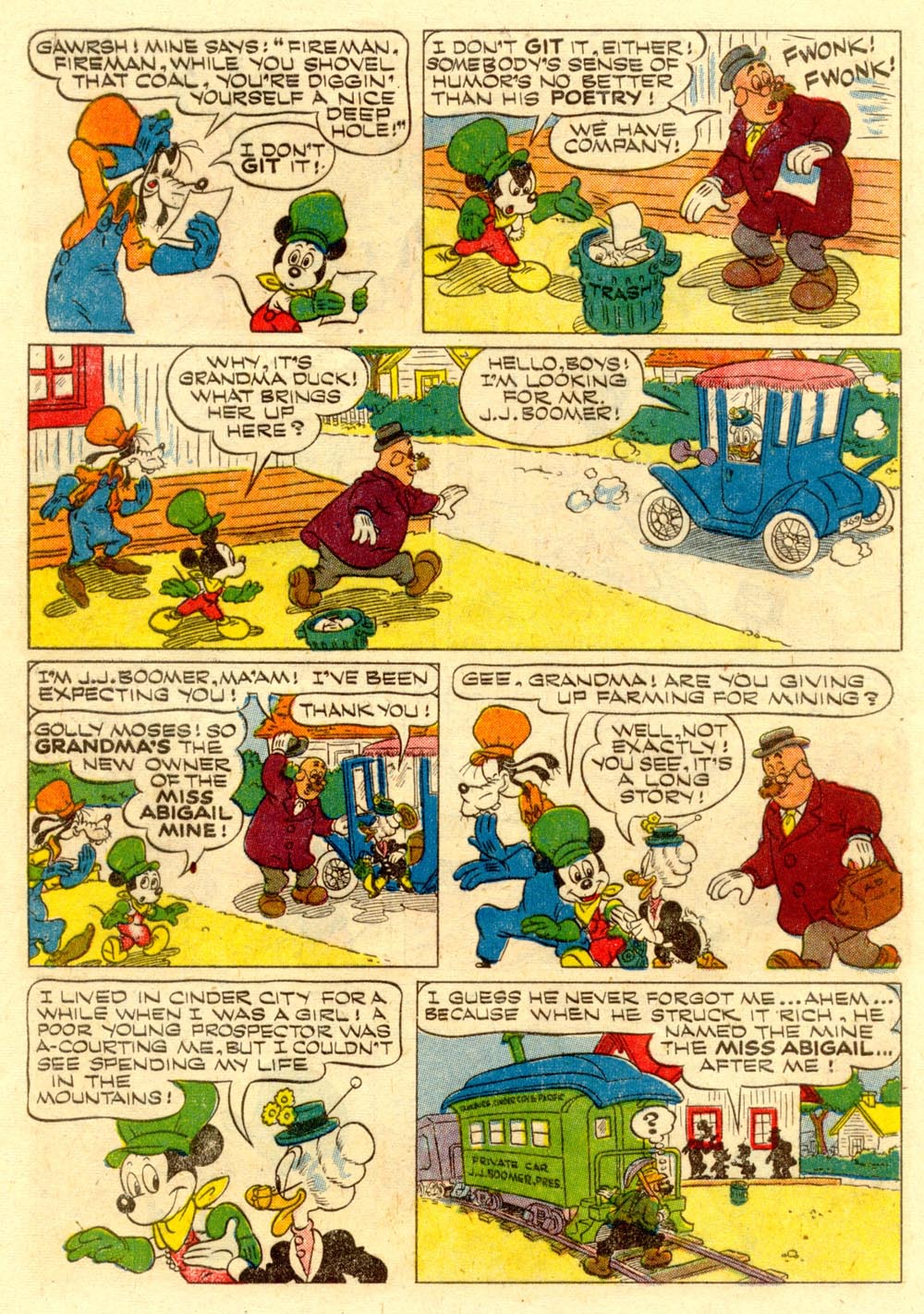 Read online Walt Disney's Comics and Stories comic -  Issue #173 - 28