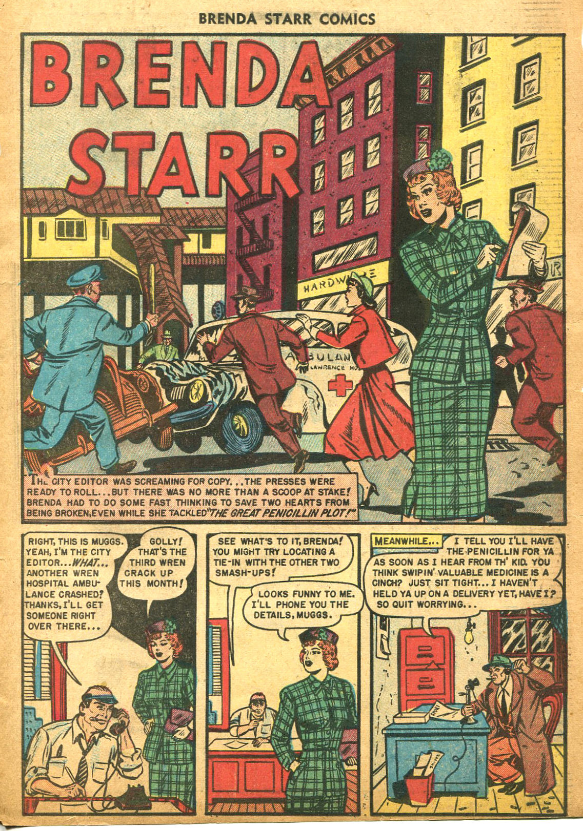 Read online Brenda Starr (1948) comic -  Issue #10 - 3