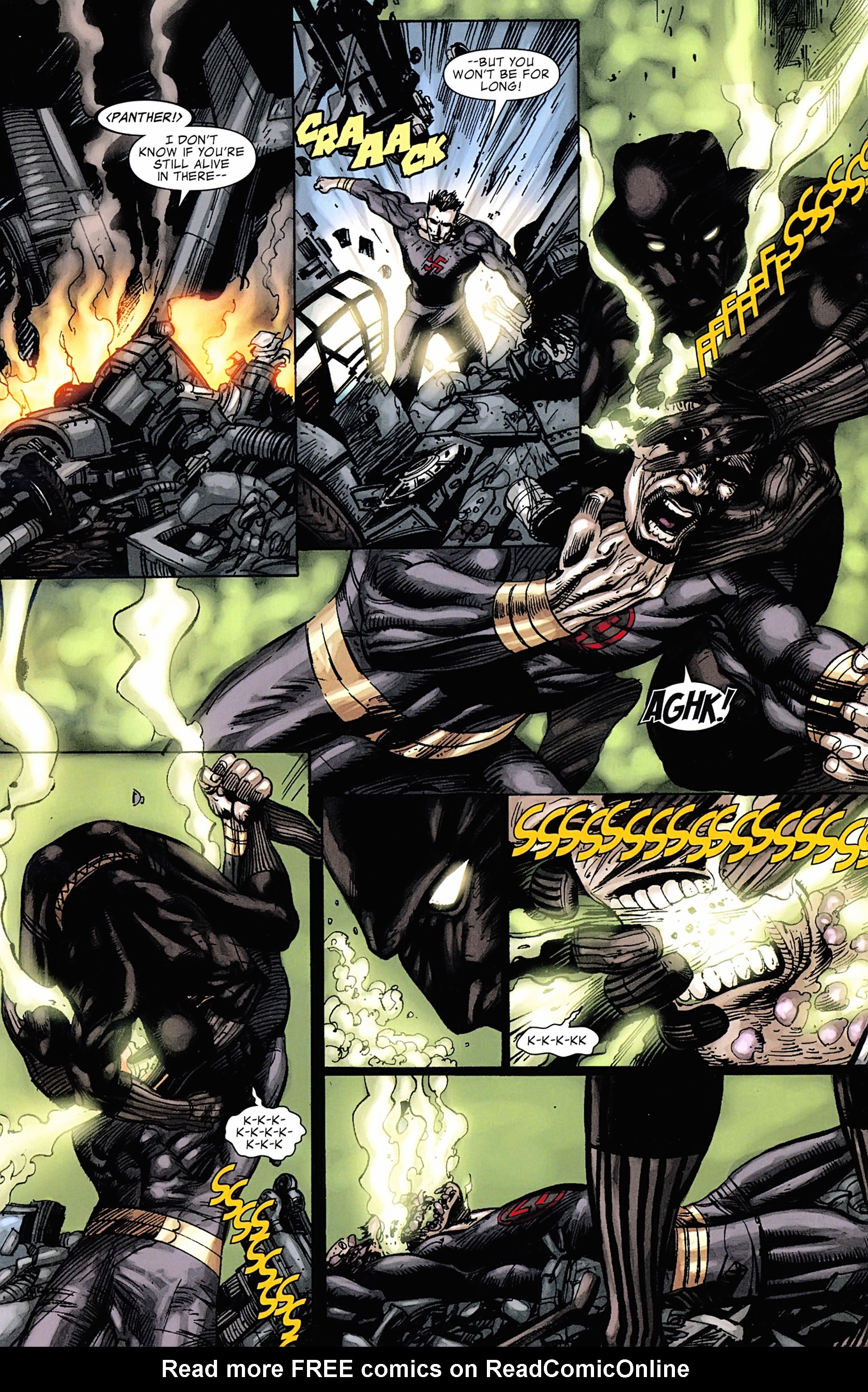 Read online Black Panther/Captain America: Flags Of Our Fathers comic -  Issue #4 - 7