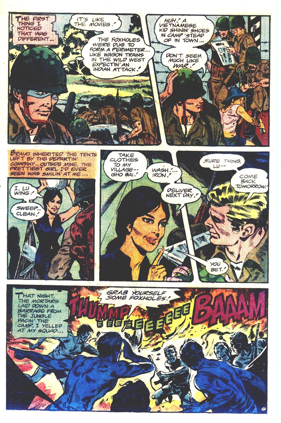 Read online G.I. Combat (1952) comic -  Issue #254 - 38