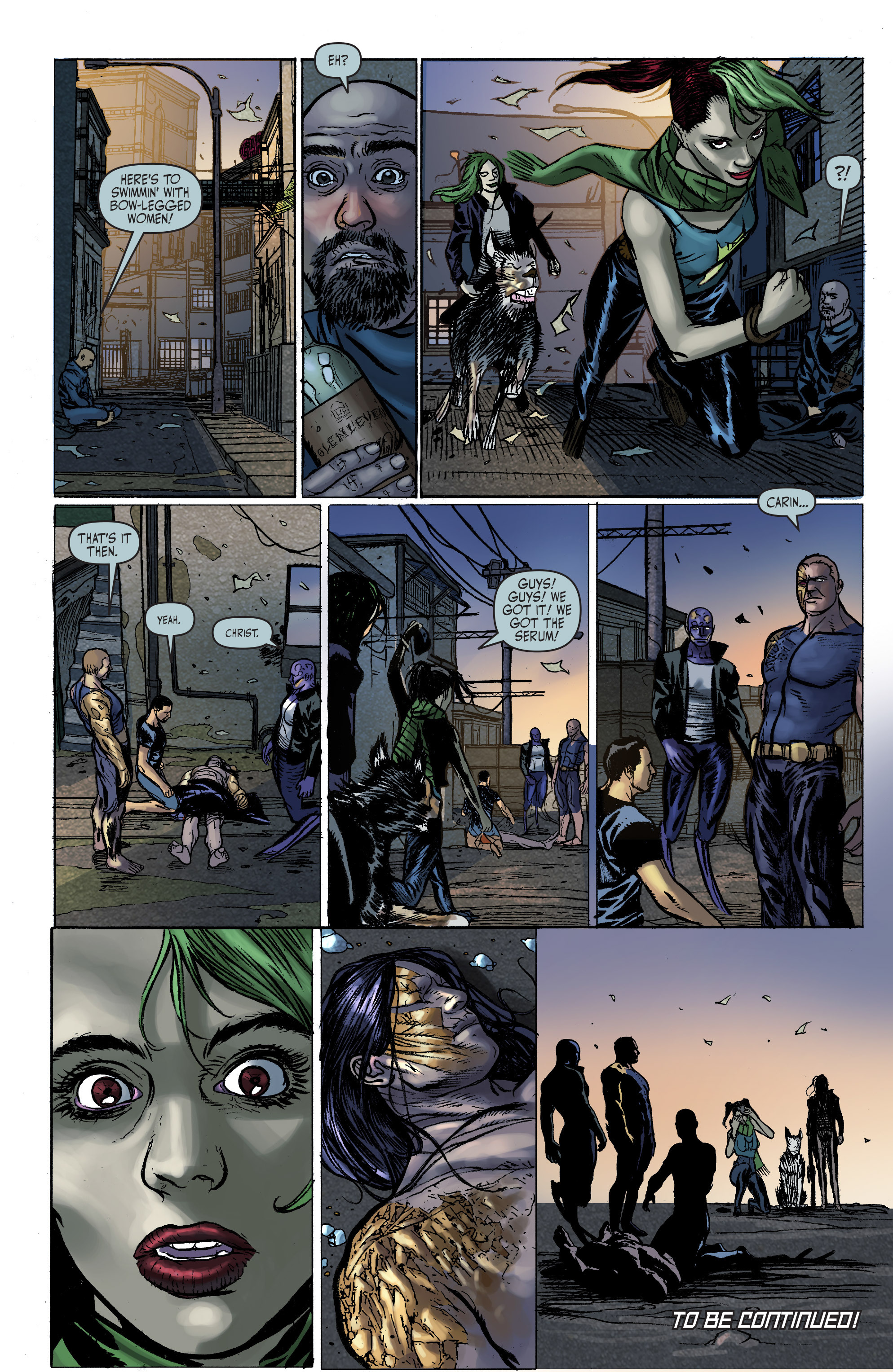 Read online Cyberforce (2012) comic -  Issue #8 - 23