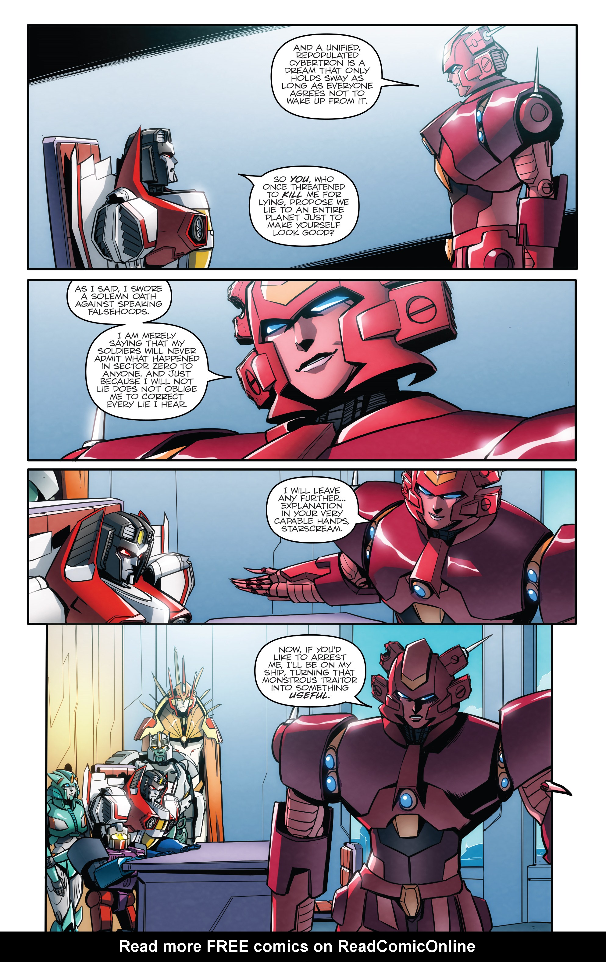 Read online Transformers: Till All Are One comic -  Issue #9 - 17