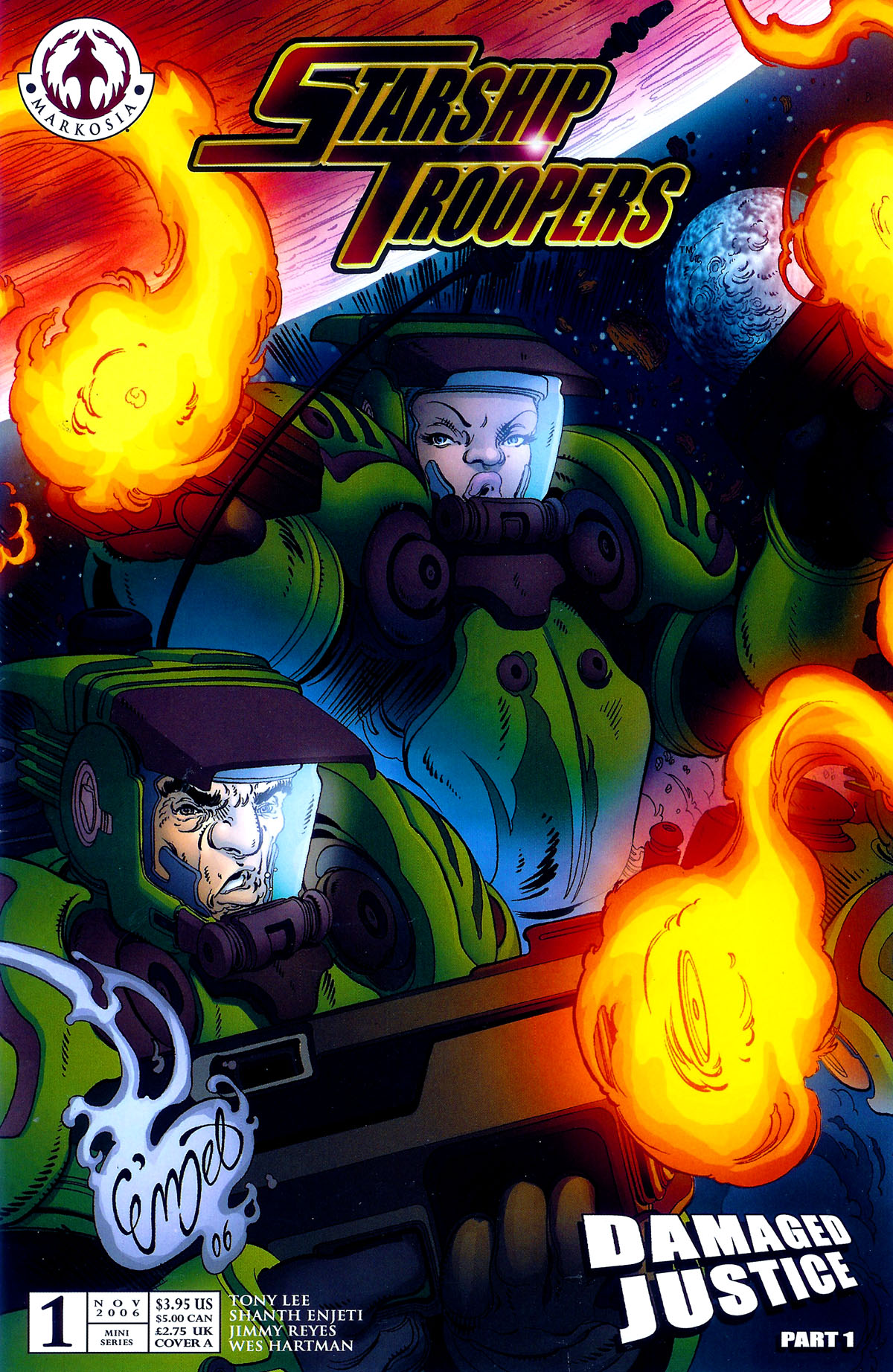 Read online Starship Troopers: Damaged Justice comic -  Issue #1 - 1