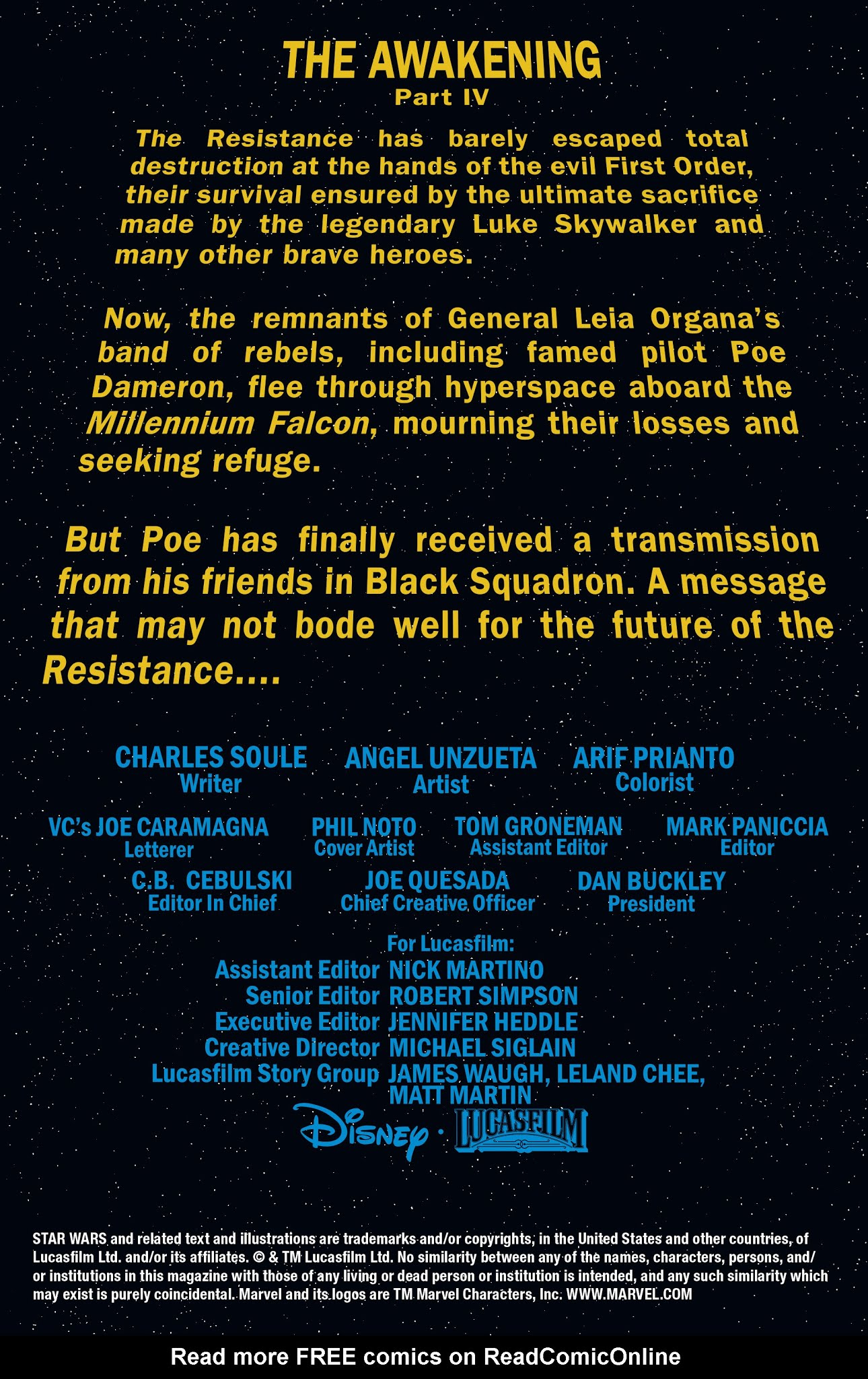 Read online Star Wars: Poe Dameron comic -  Issue #29 - 2