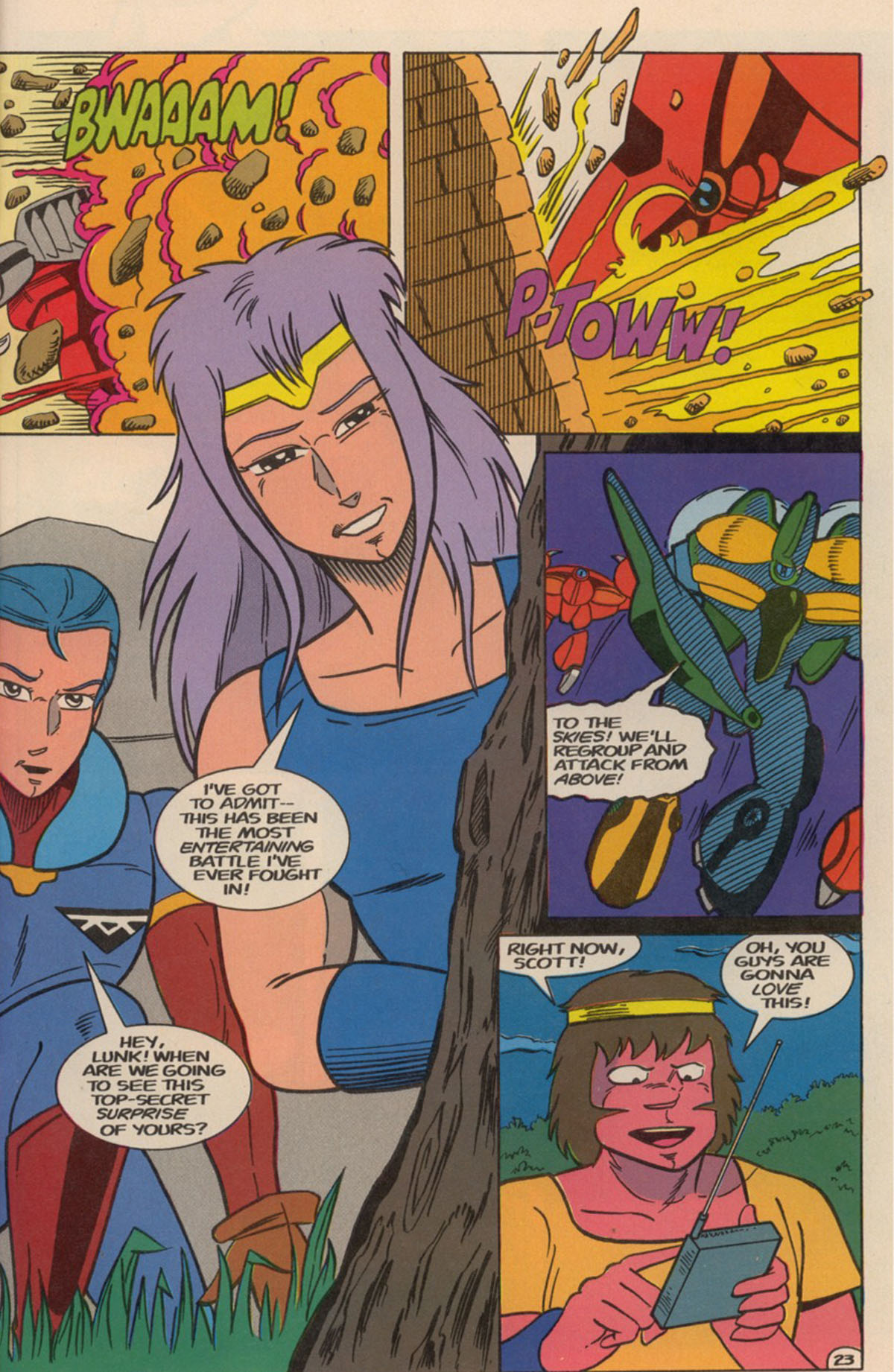 Read online Robotech The New Generation comic -  Issue #20 - 31