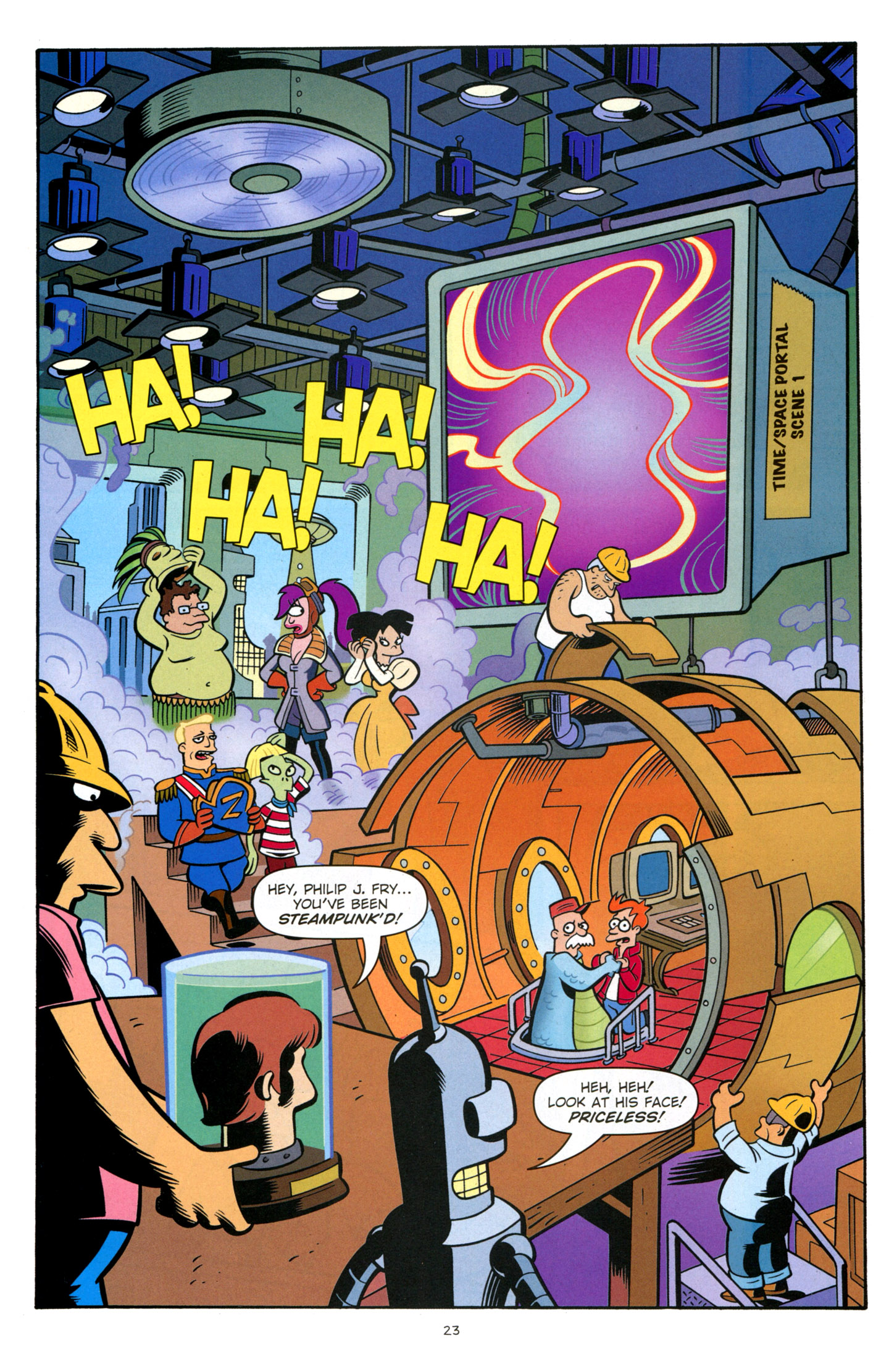 Read online Futurama Comics comic -  Issue #57 - 22
