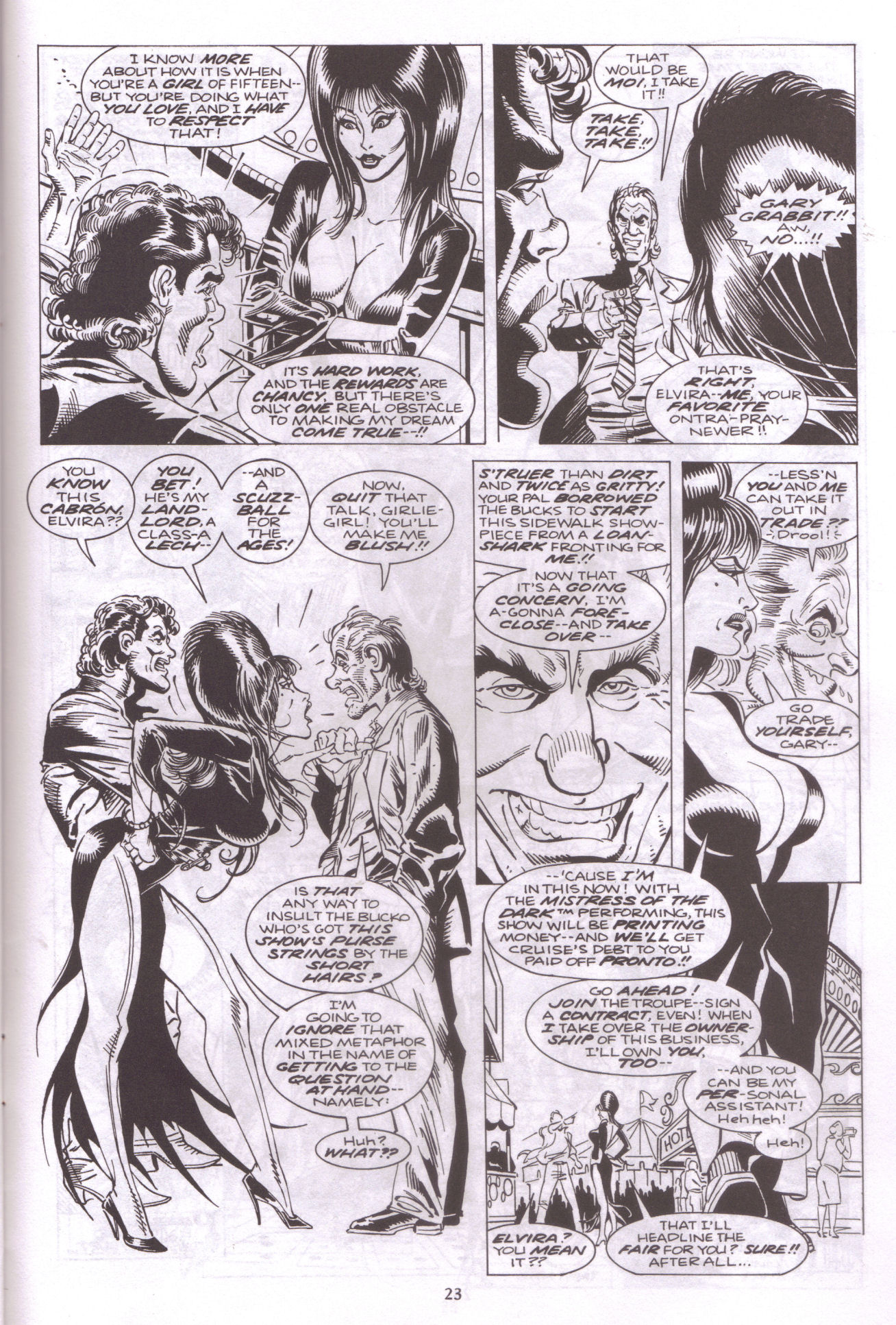 Read online Elvira, Mistress of the Dark comic -  Issue #52 - 20