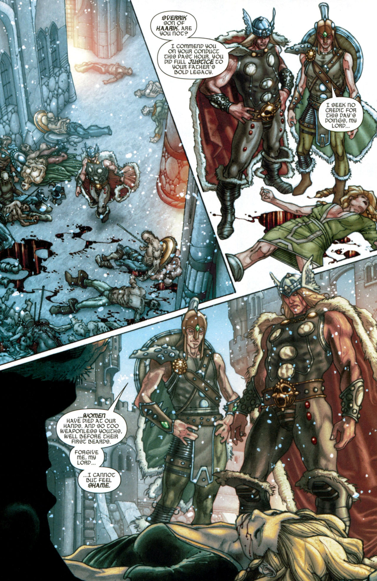 Read online Thor: For Asgard comic -  Issue #1 - 6