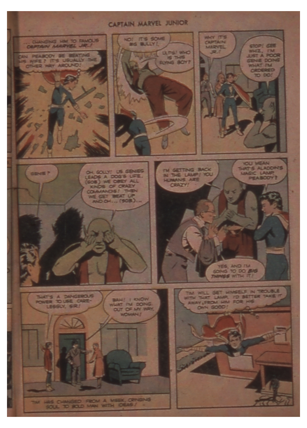 Read online Captain Marvel, Jr. comic -  Issue #18 - 21