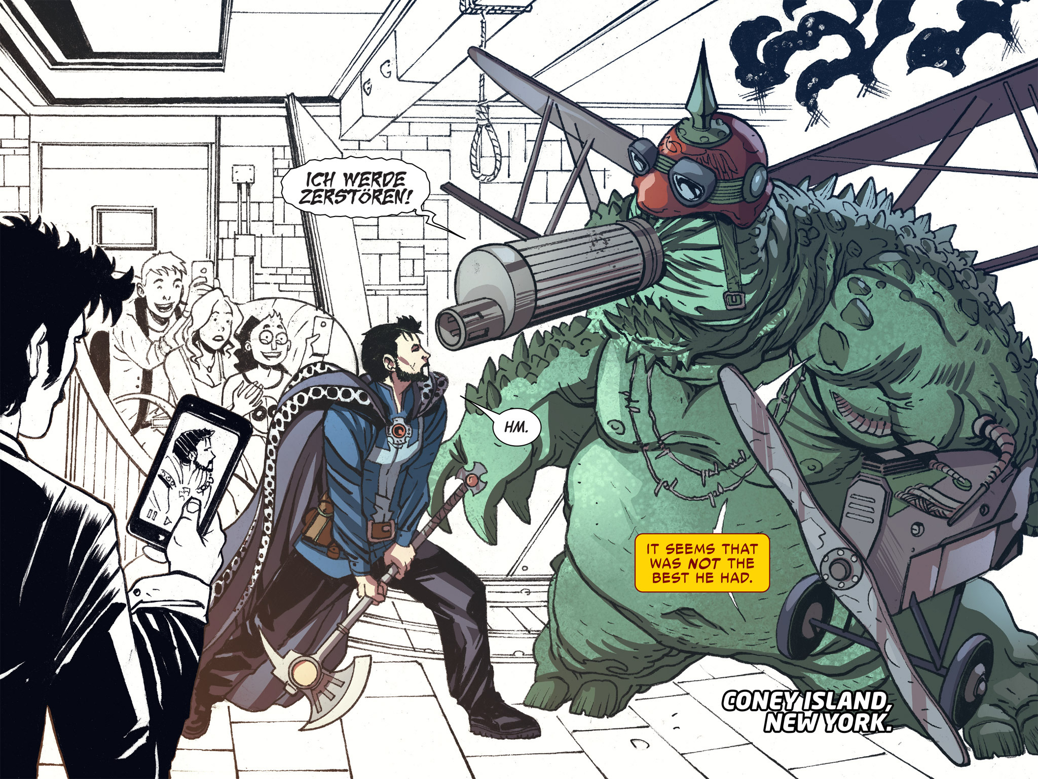 Read online Doctor Strange/Punisher: Magic Bullets Infinite Comic comic -  Issue #1 - 43