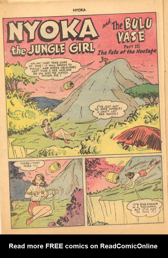 Read online Nyoka the Jungle Girl (1945) comic -  Issue #41 - 16