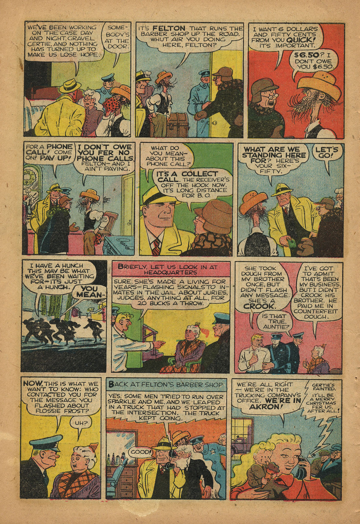 Read online Dick Tracy comic -  Issue #57 - 10