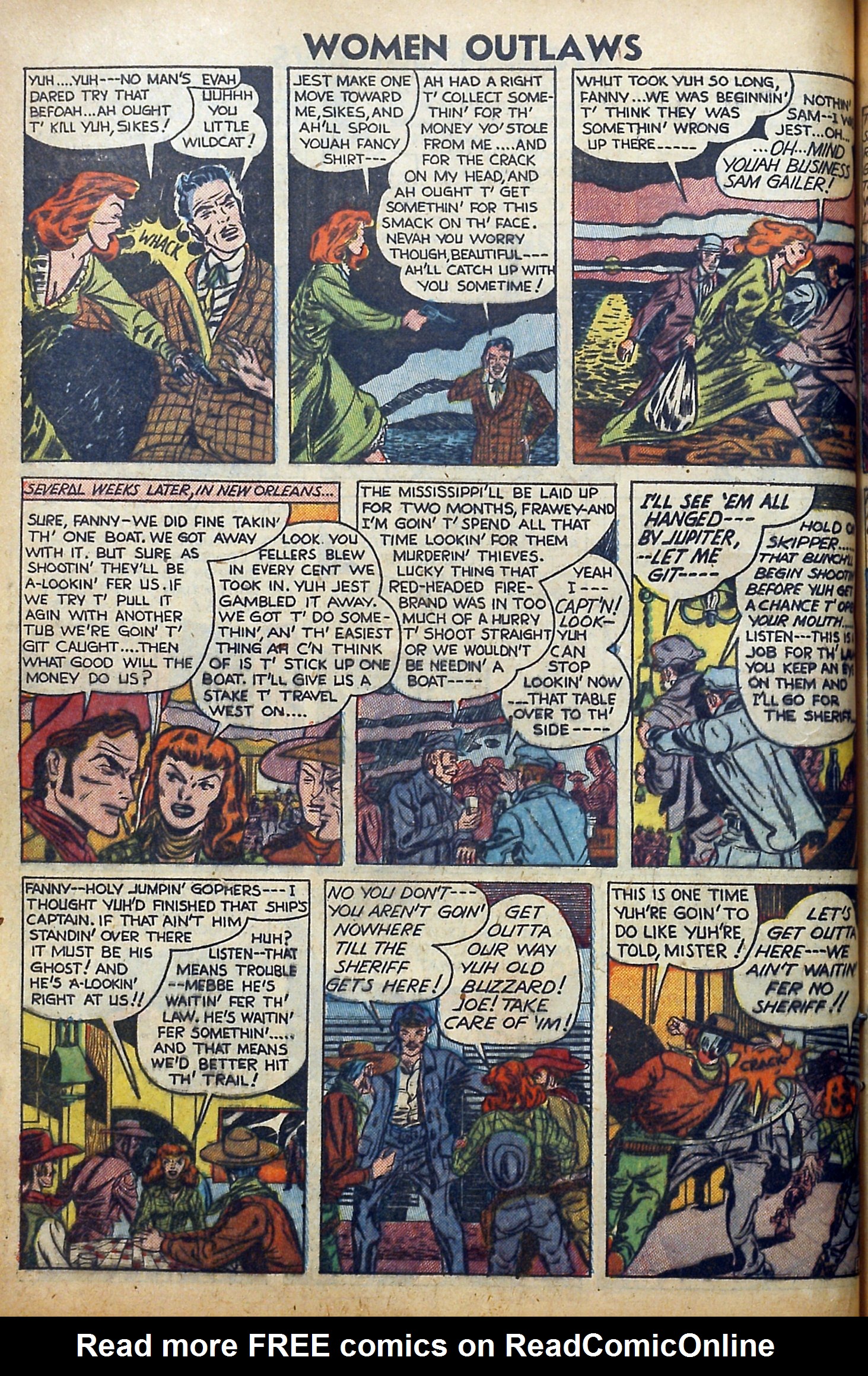 Read online Women Outlaws comic -  Issue #5 - 5