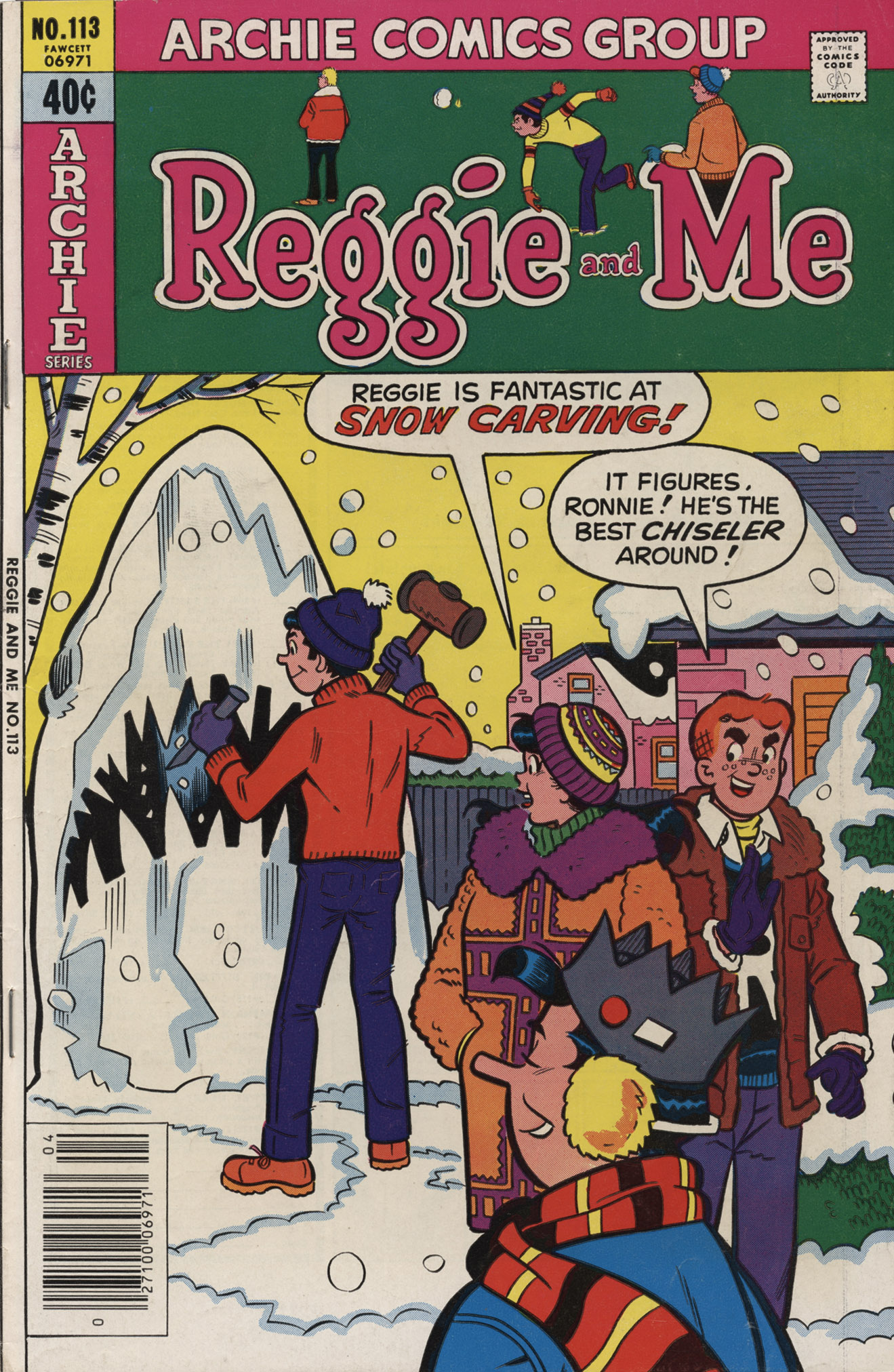 Read online Reggie and Me (1966) comic -  Issue #113 - 1