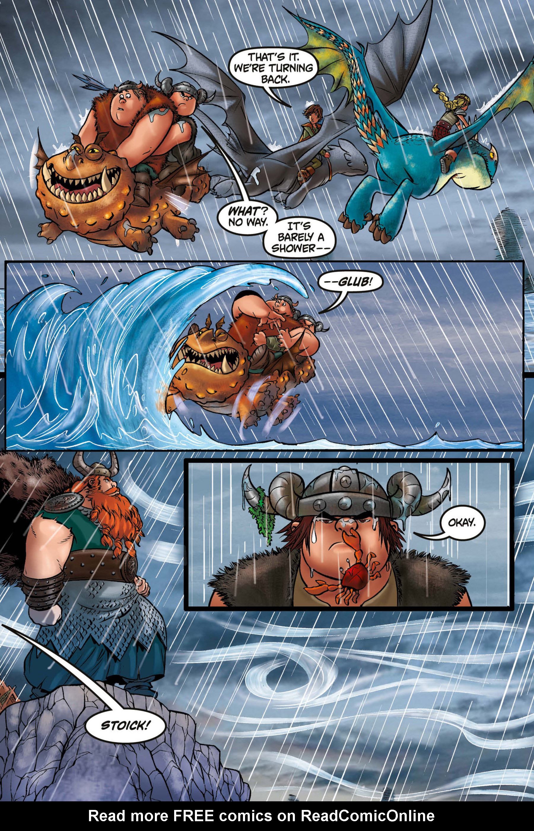 Read online DreamWorks Dragons: Riders of Berk comic -  Issue #1 - 21