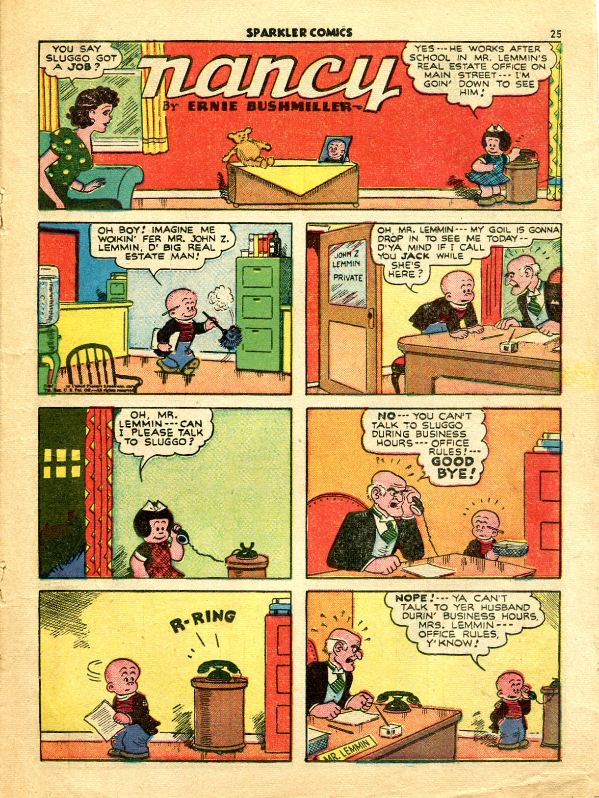 Read online Sparkler Comics comic -  Issue #7 - 27