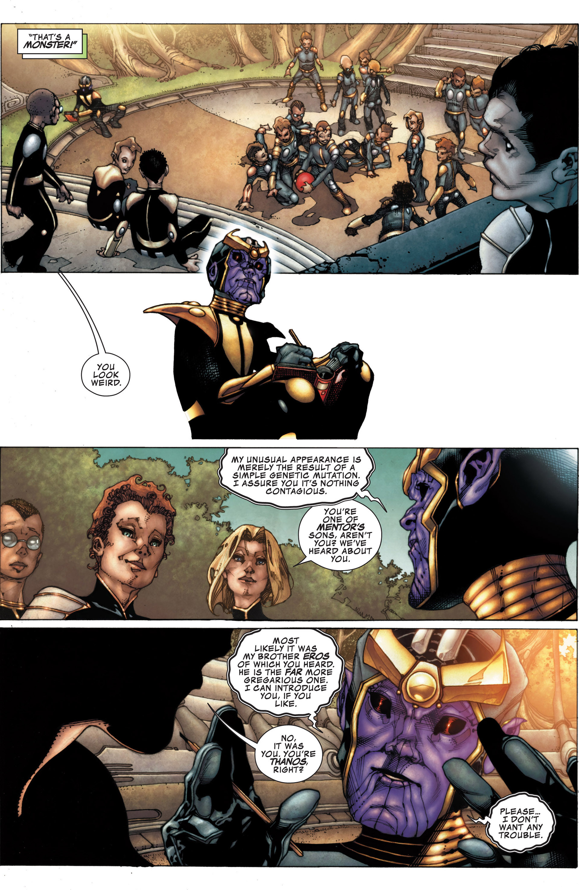 Read online Thanos Rising comic -  Issue #1 - 10