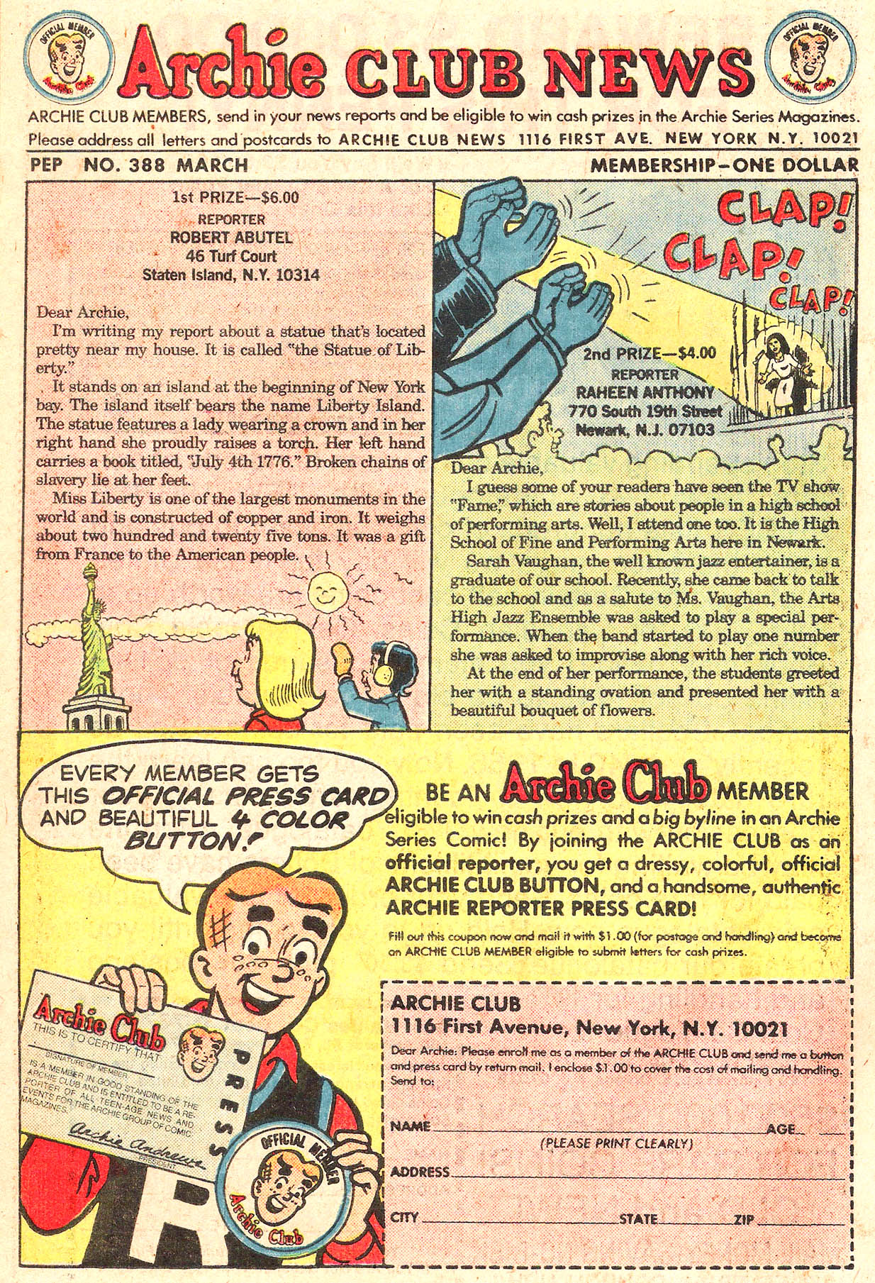 Read online Pep Comics comic -  Issue #388 - 26