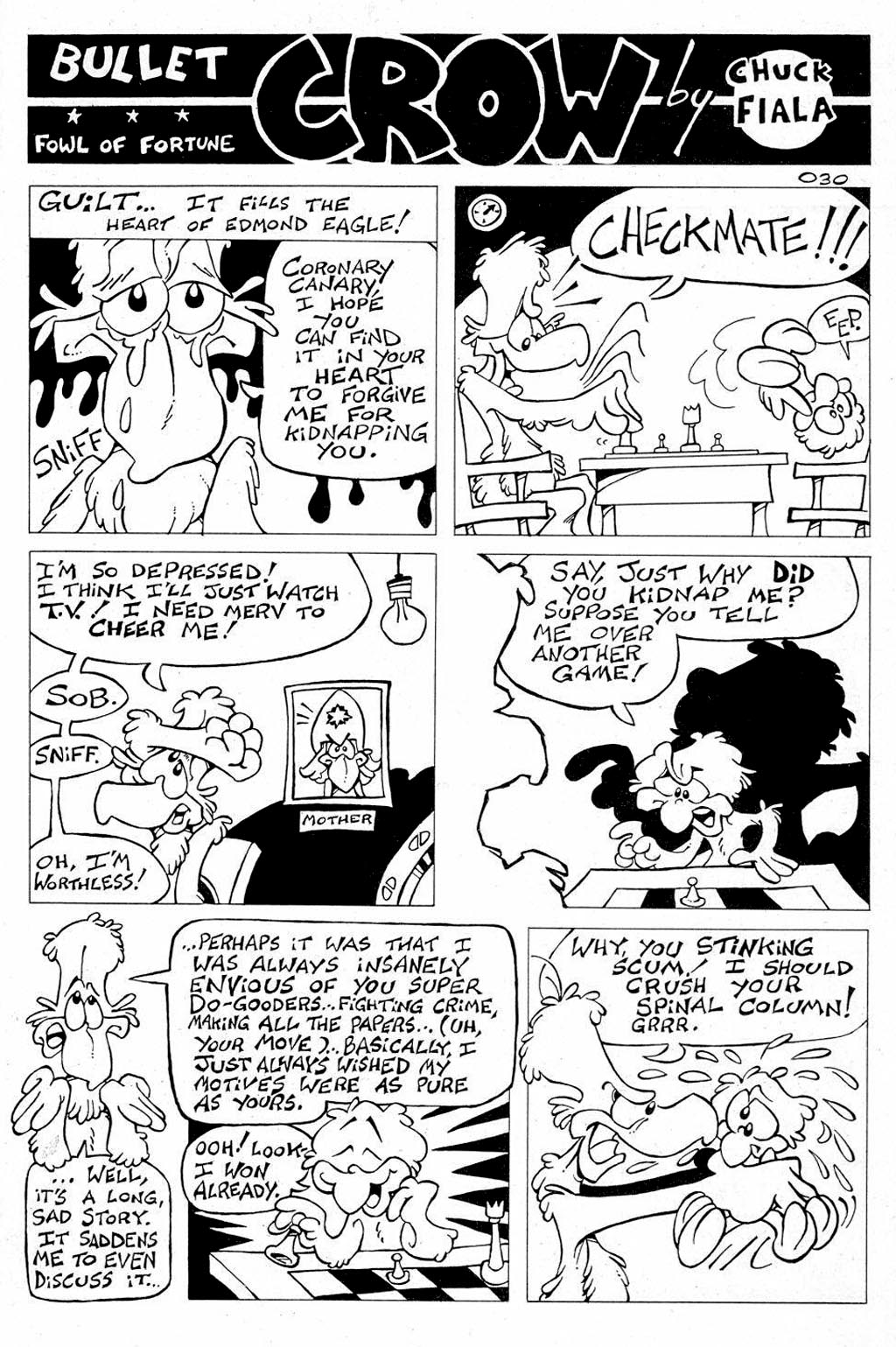 Read online Bullet Crow, Fowl of Fortune comic -  Issue #2 - 2