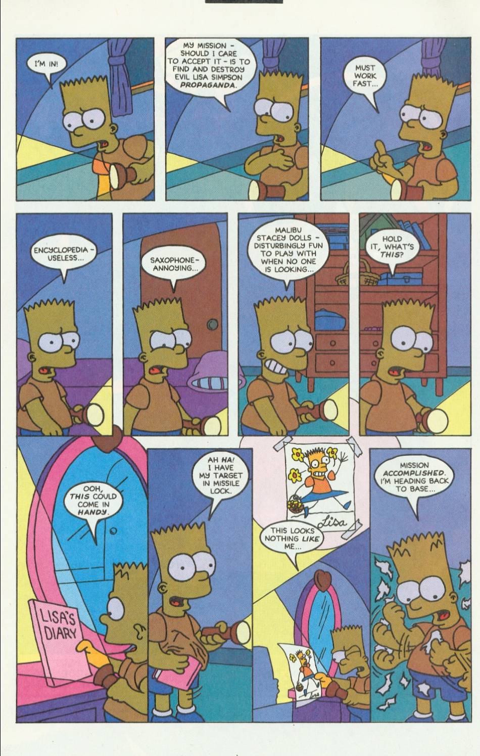 Read online Simpsons Comics comic -  Issue #9 - 3