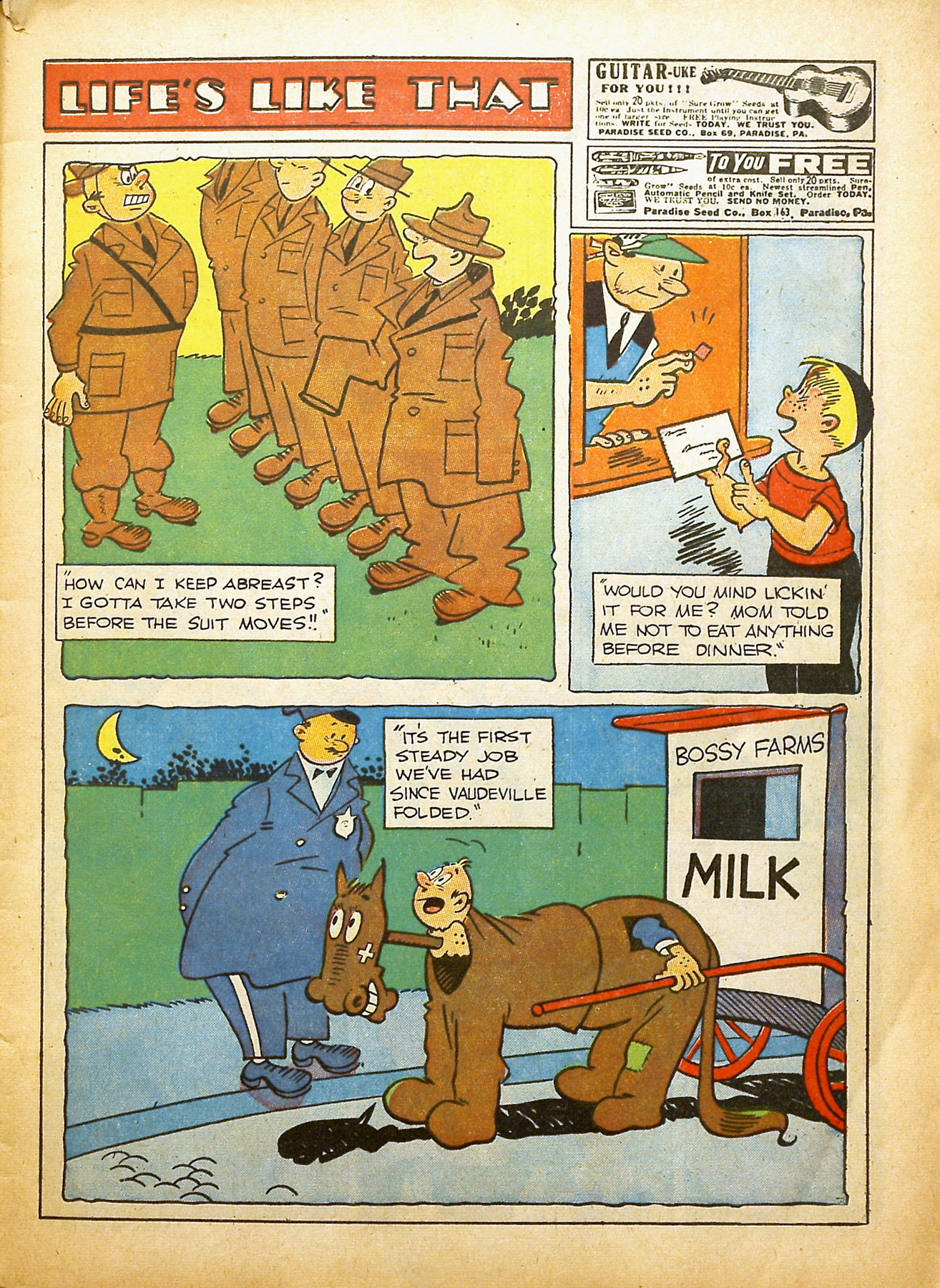 Read online Famous Funnies comic -  Issue #91 - 3