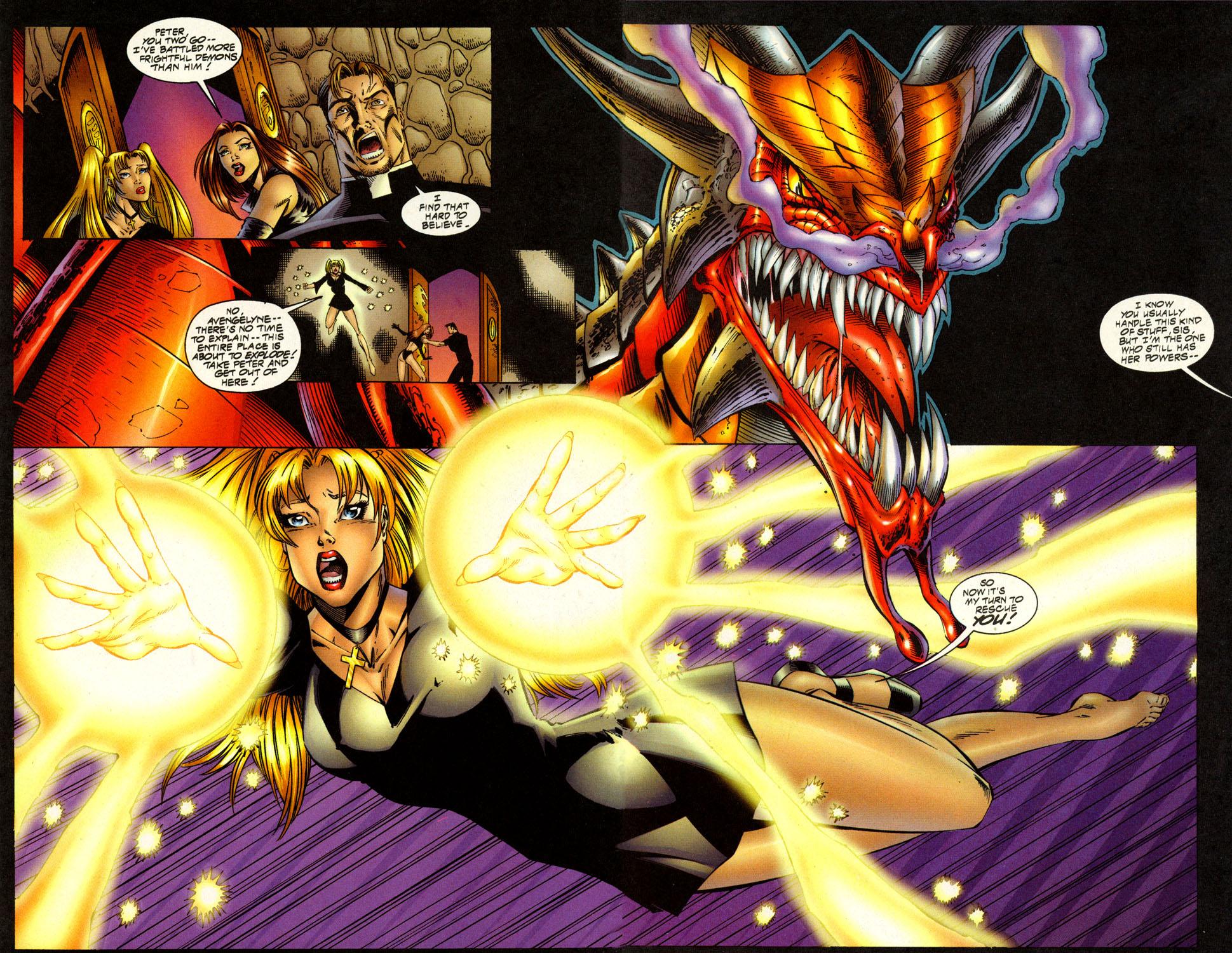 Read online Avengelyne (1996) comic -  Issue #7 - 15