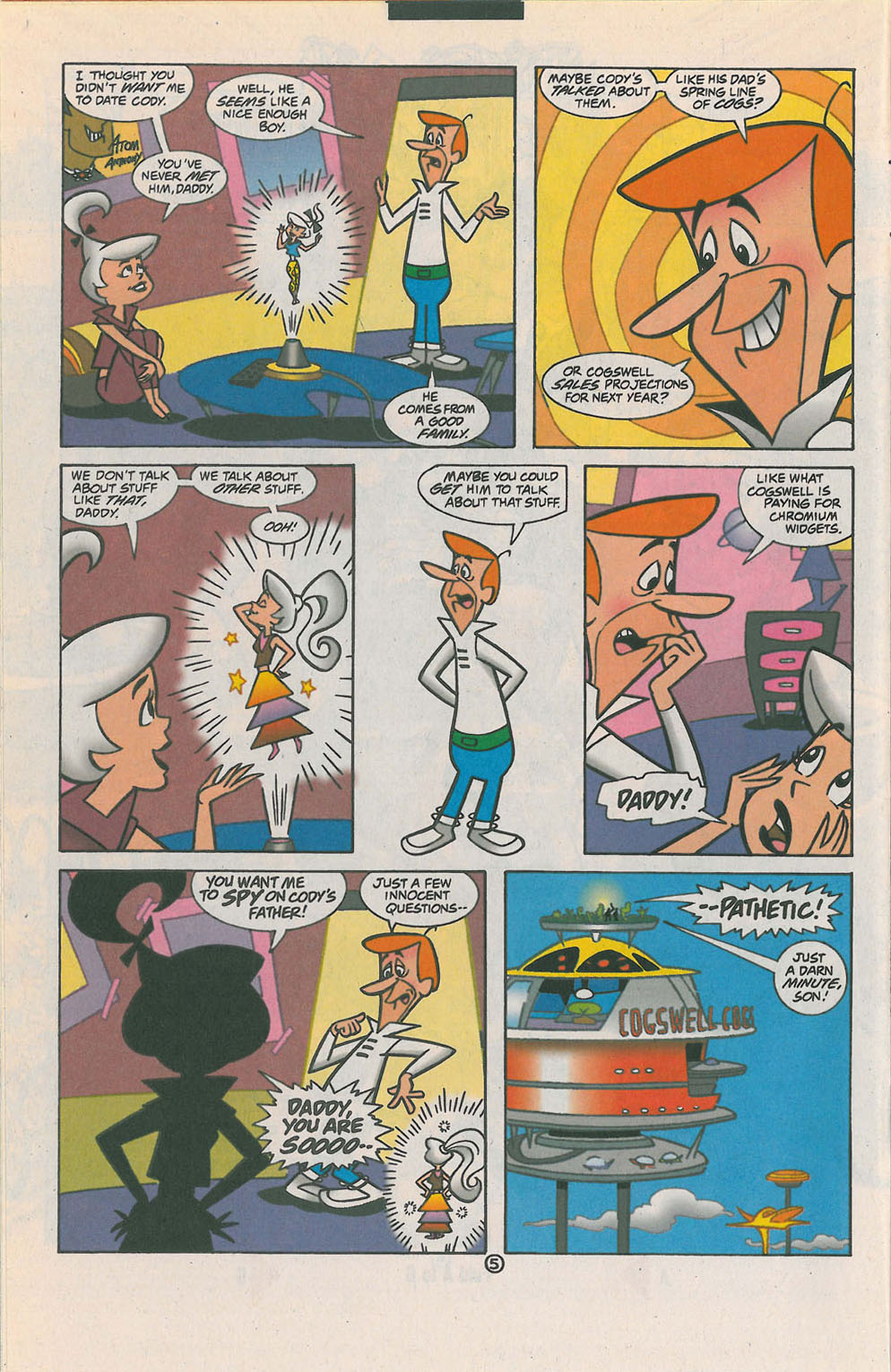 Read online The Flintstones and the Jetsons comic -  Issue #7 - 8